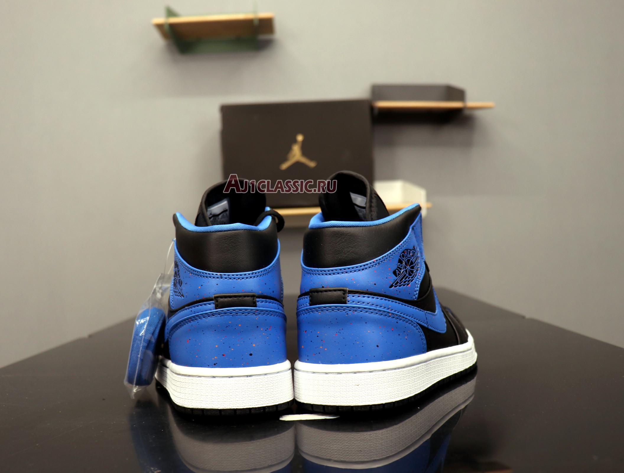 Air Jordan 1 Mid "Royal Splatter" 554724-048