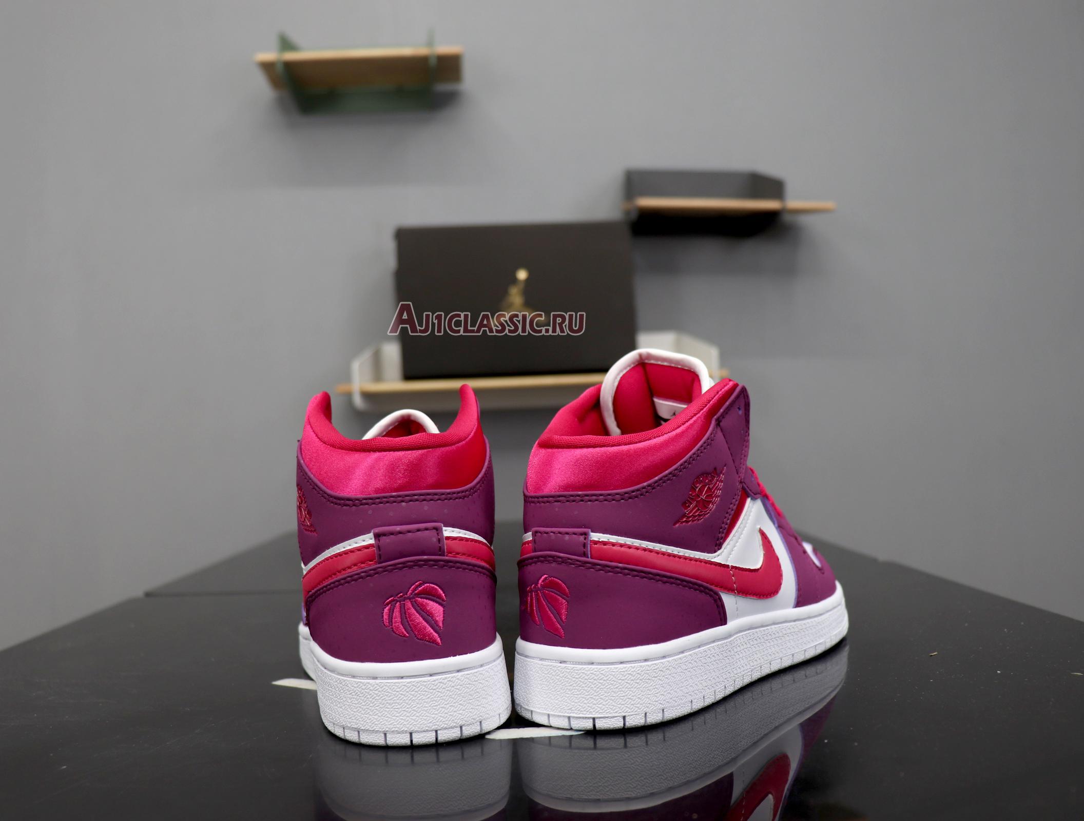 Air Jordan 1 Mid GS "Rush Pink" 555112-661