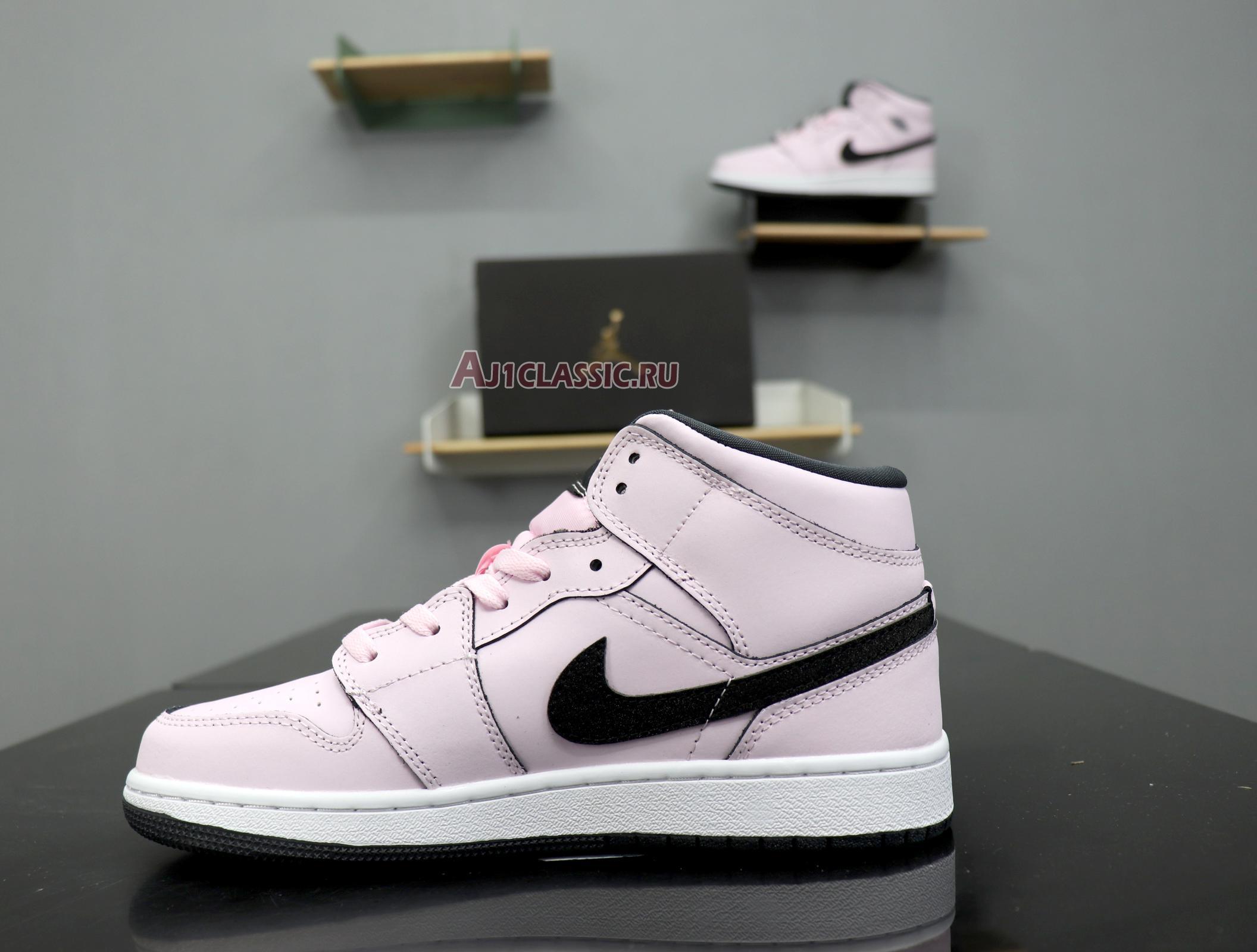 Air Jordan 1 Mid GS "Pink Foam" 555112-601