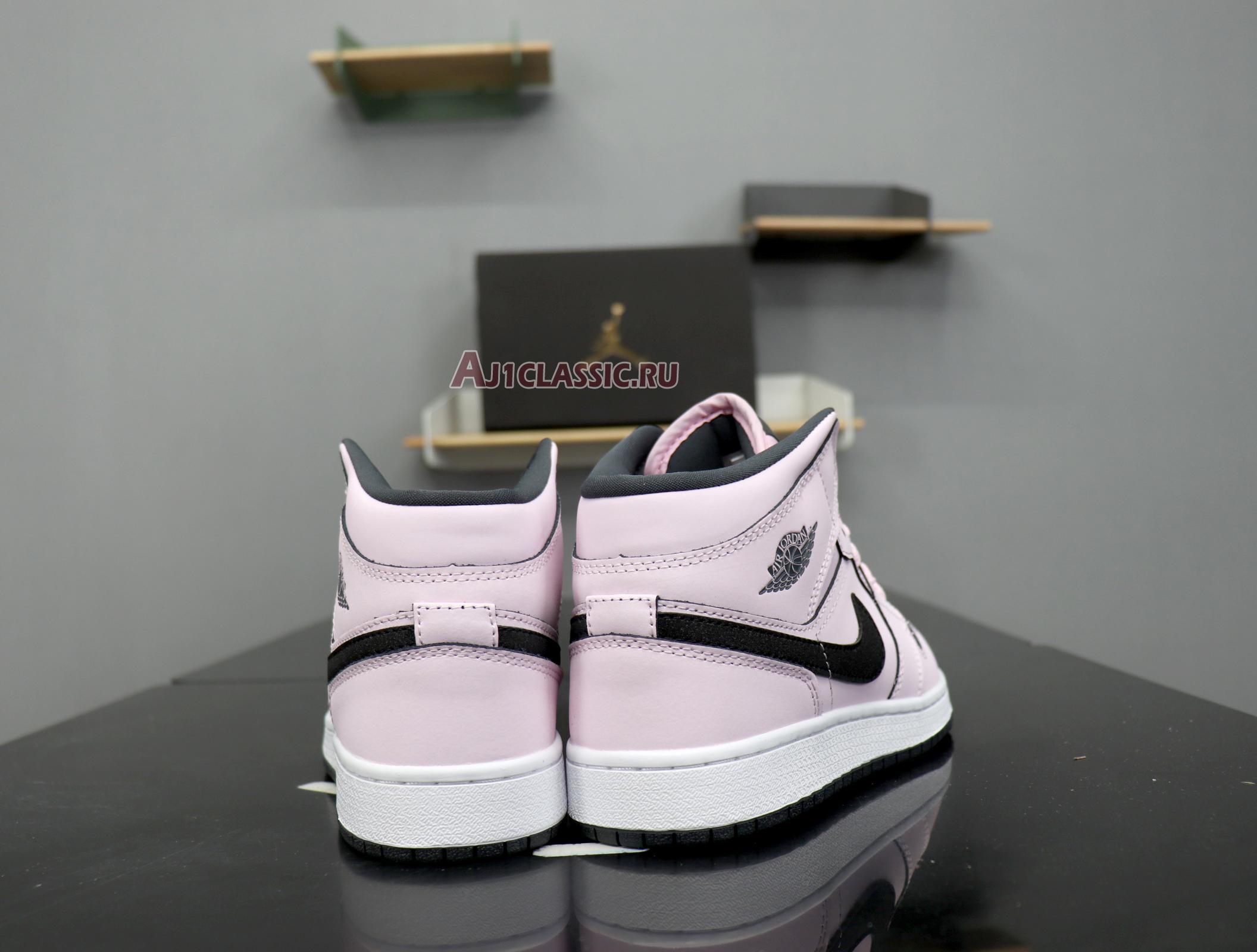 New Air Jordan 1 Mid GS "Pink Foam" 555112-601 Shoes