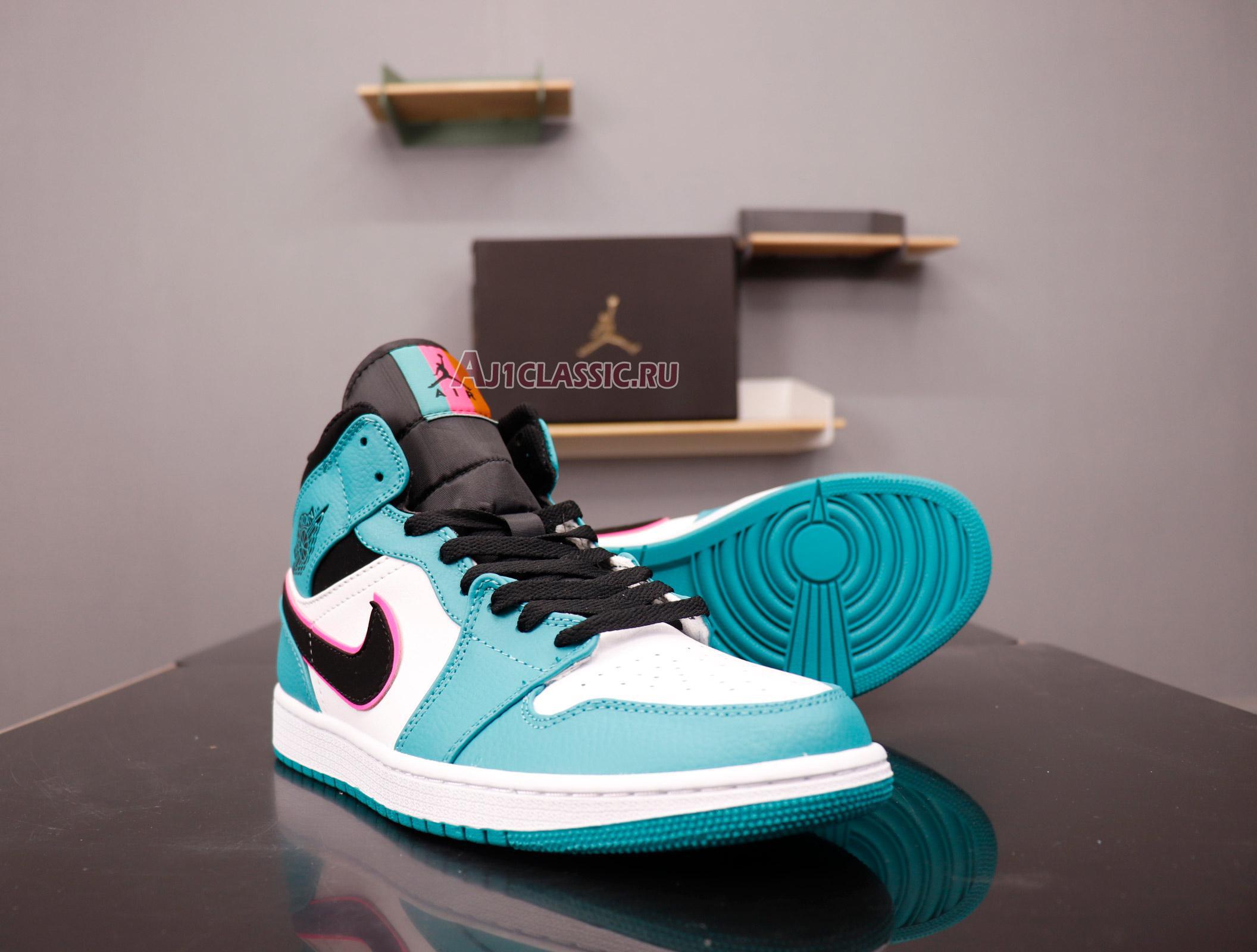 New Air Jordan 1 Mid SE "South Beach" 852542-306 Shoes