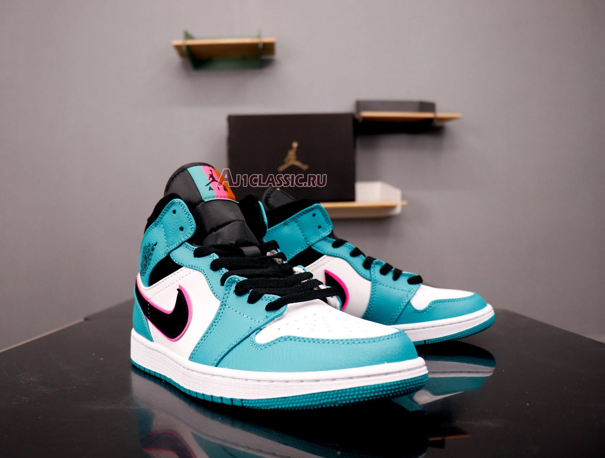 New Air Jordan 1 Mid SE "South Beach" 852542-306 Shoes