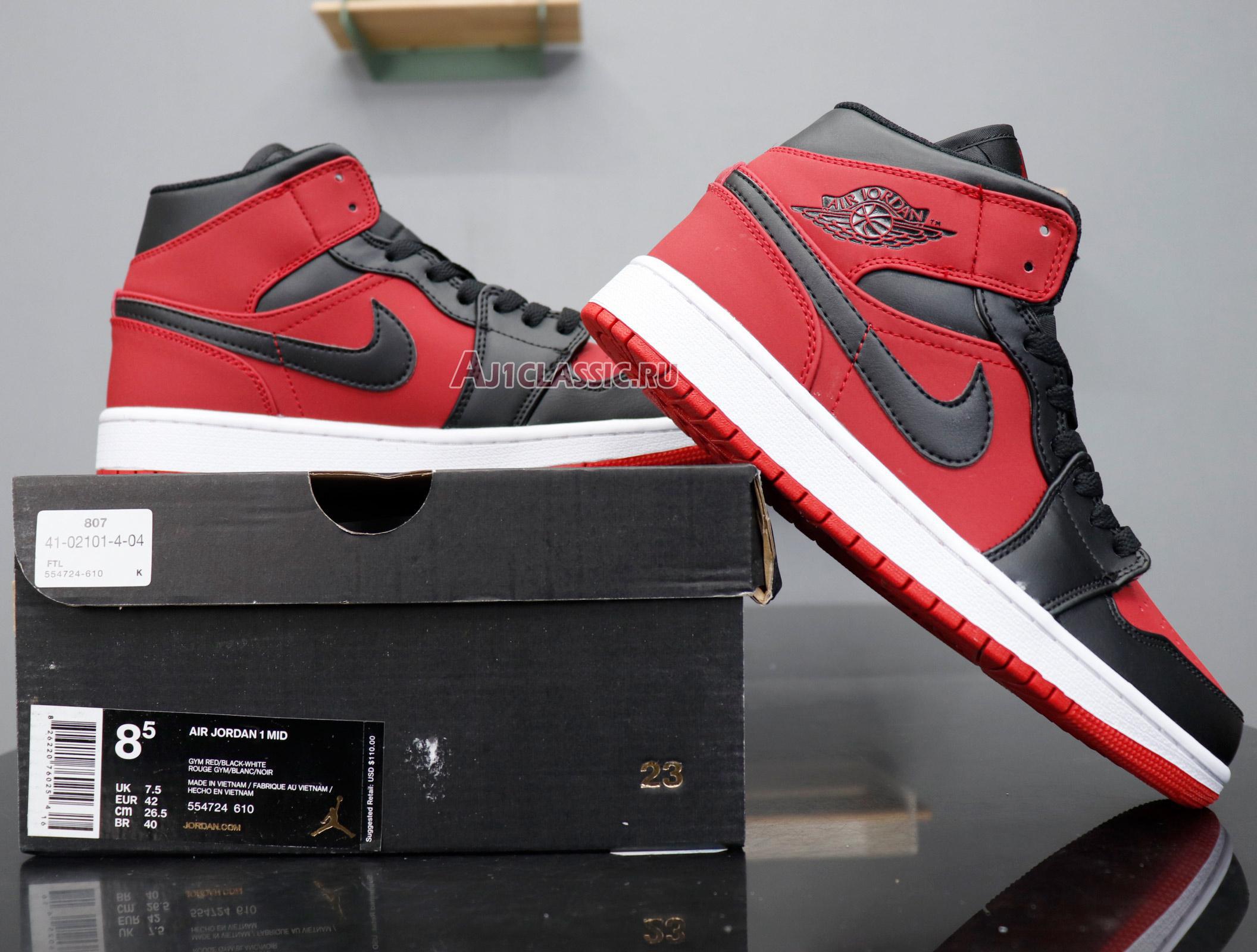 Air Jordan 1 Mid "Banned" 554724-610