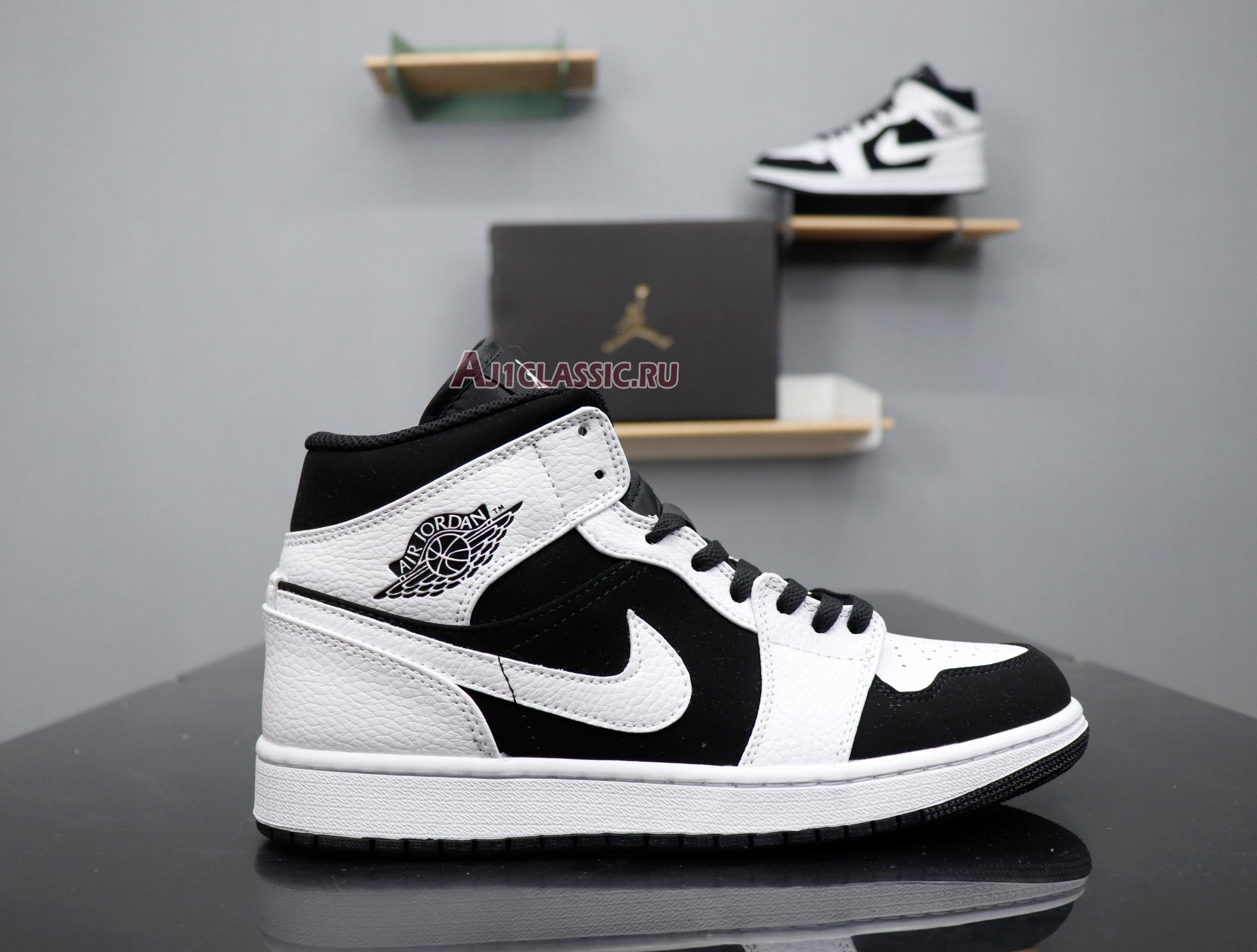 Air Jordan 1 Retro Mid "Tuxedo" 554724-113