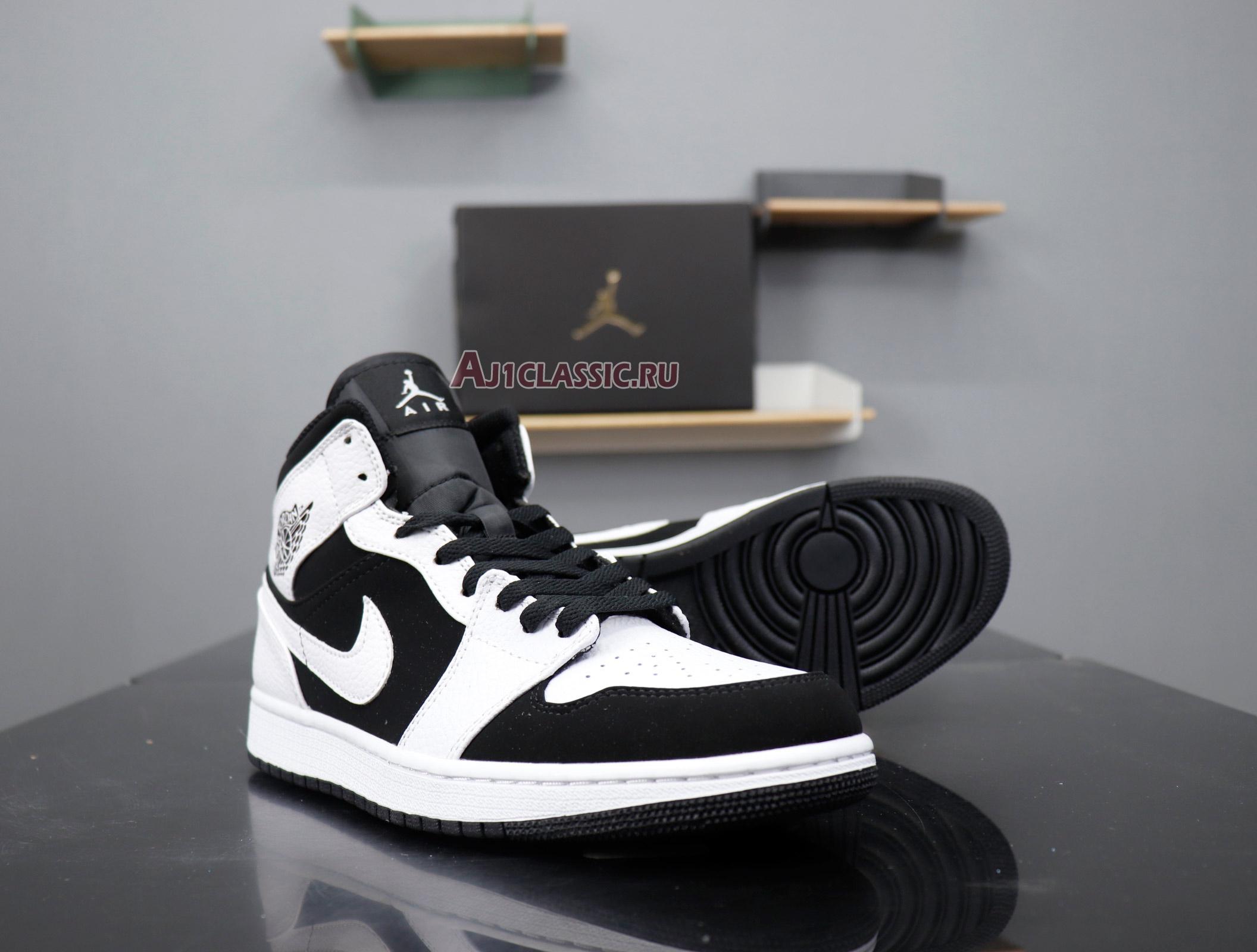 Air Jordan 1 Retro Mid "Tuxedo" 554724-113