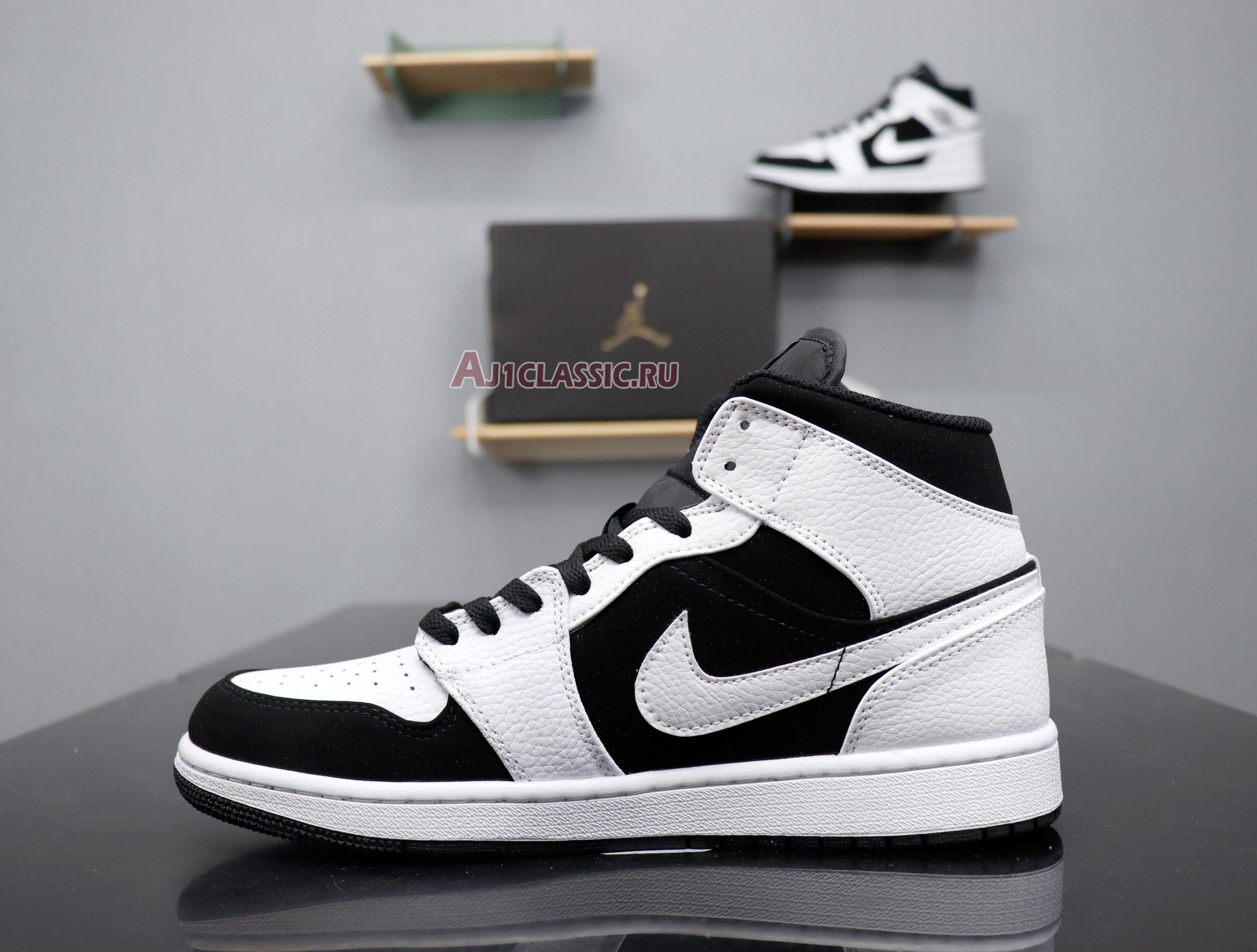 Air Jordan 1 Retro Mid "Tuxedo" 554724-113