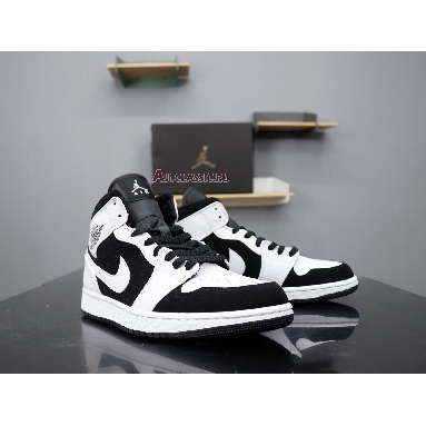 Air Jordan 1 Retro Mid Tuxedo 554724-113 Black/White Sneakers