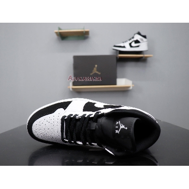 Air Jordan 1 Retro Mid Tuxedo 554724-113 Black/White Sneakers