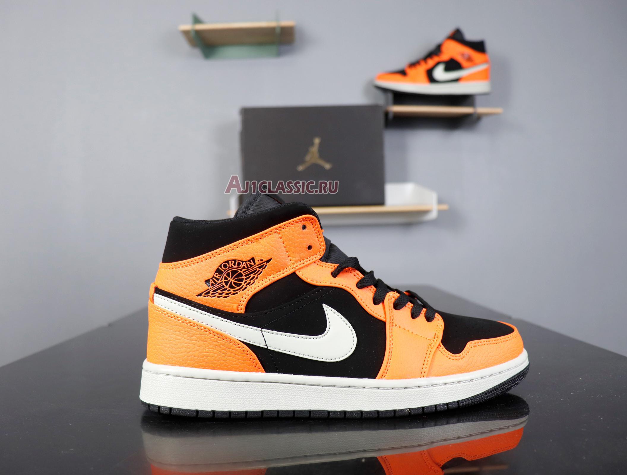 New Air Jordan 1 Mid "Black Cone" 554724-062 Shoes