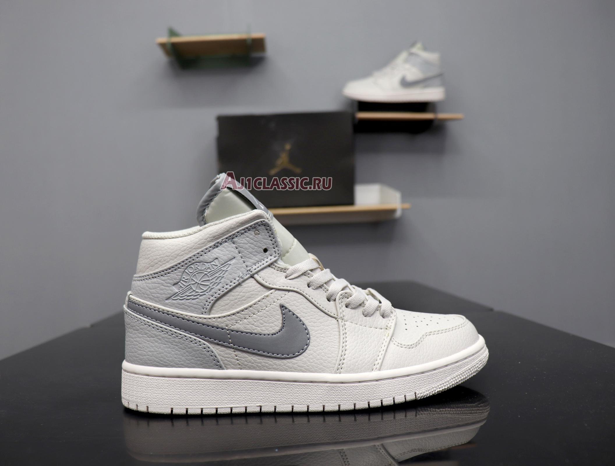 New Air Jordan 1 Mid Retro SE "Grey Fog" 852542-003 Shoes