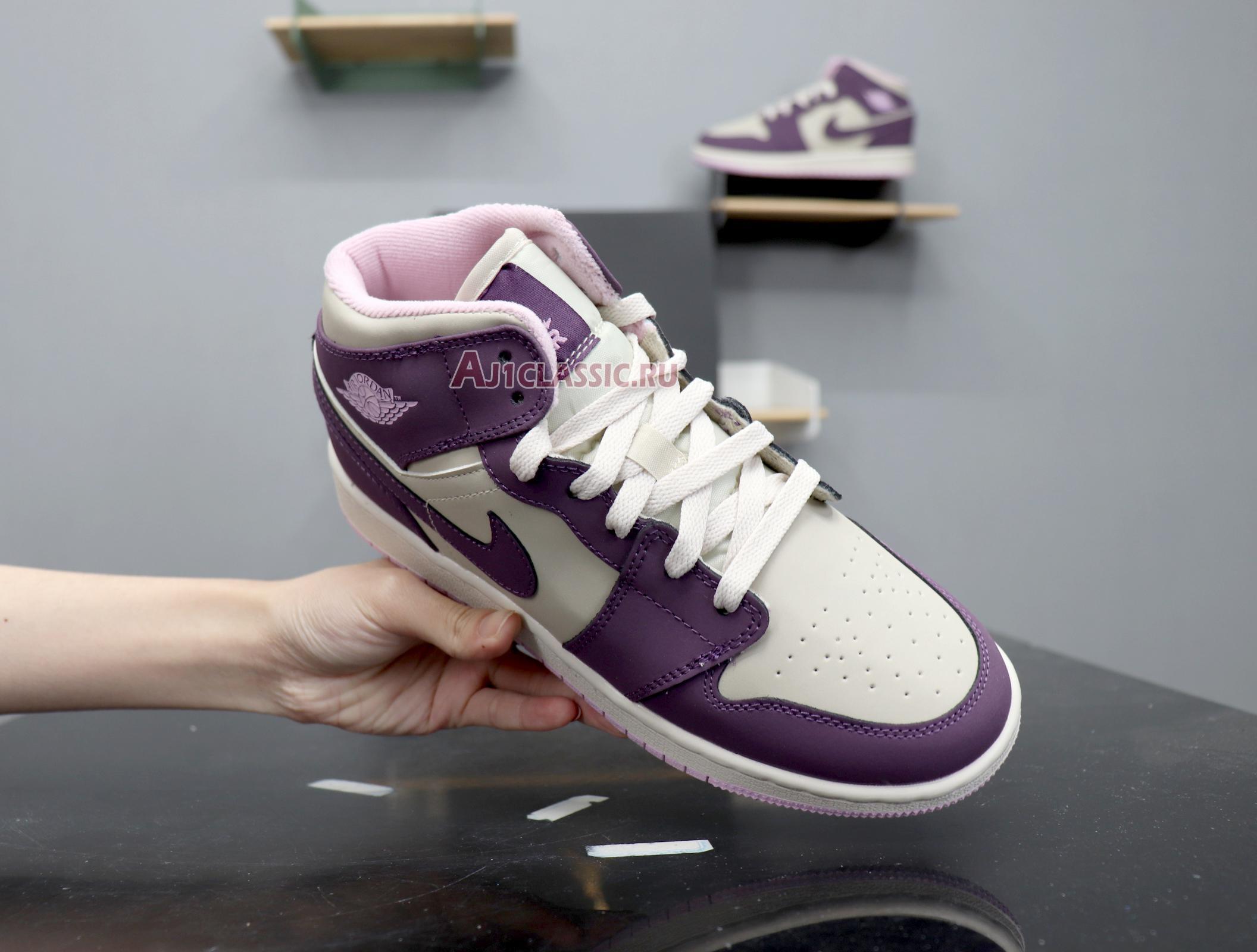 Air Jordan 1 Retro Mid GS "Pro Purple" 555112-500