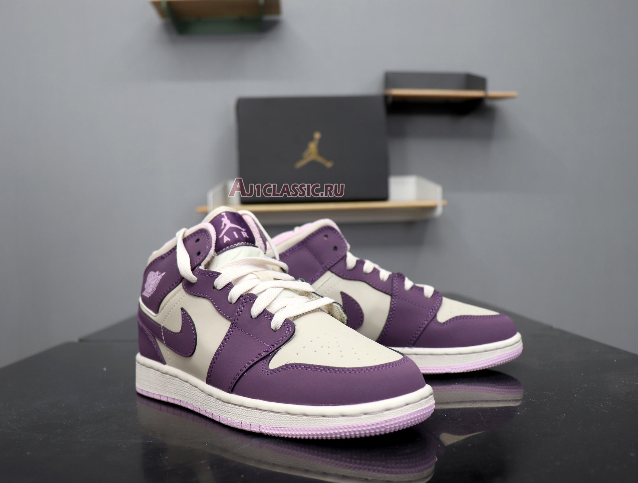 Air Jordan 1 Retro Mid GS "Pro Purple" 555112-500