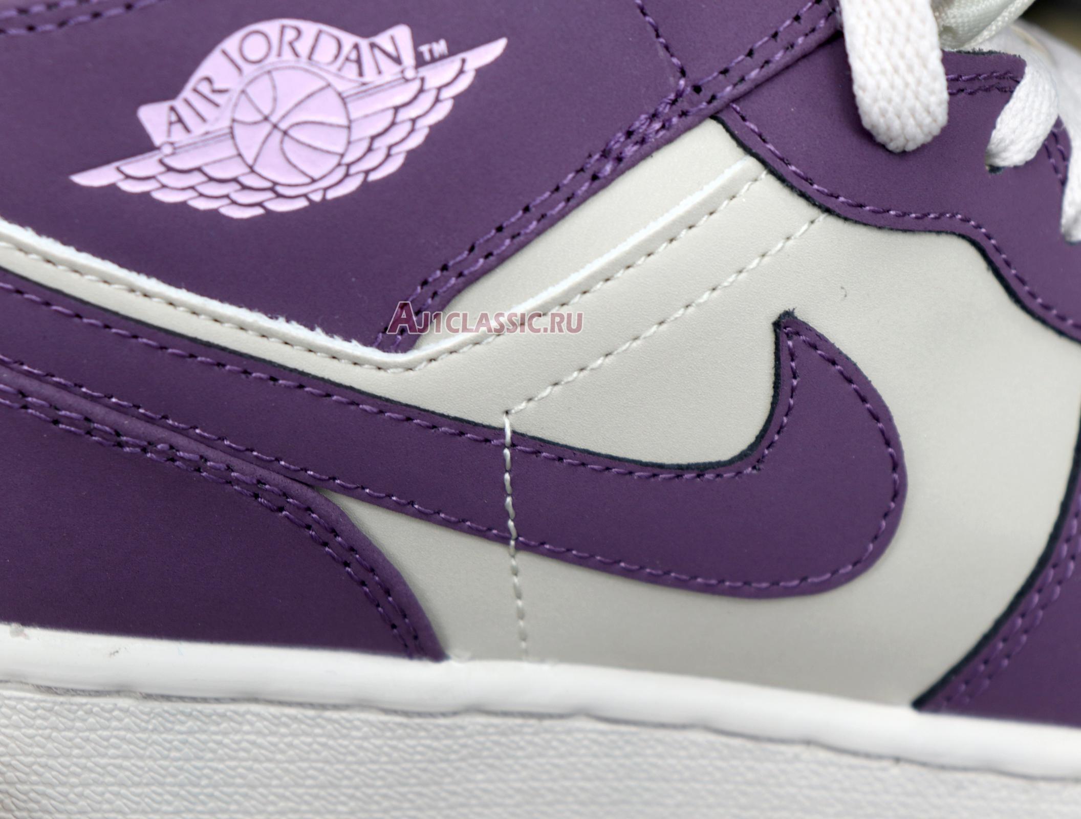 Air Jordan 1 Retro Mid GS "Pro Purple" 555112-500