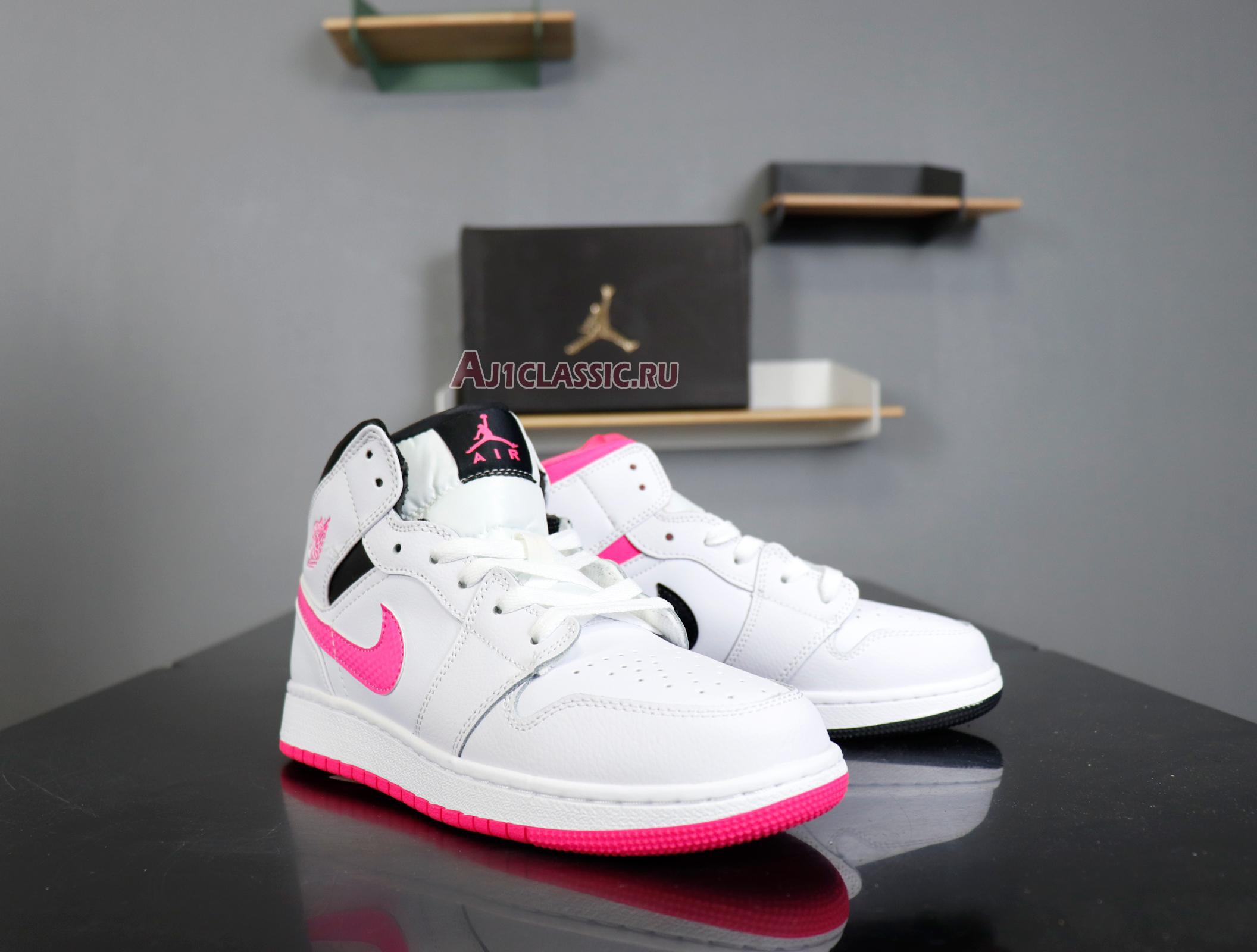 Air Jordan 1 Retro Mid GS "Hyper Pink" 555112-106