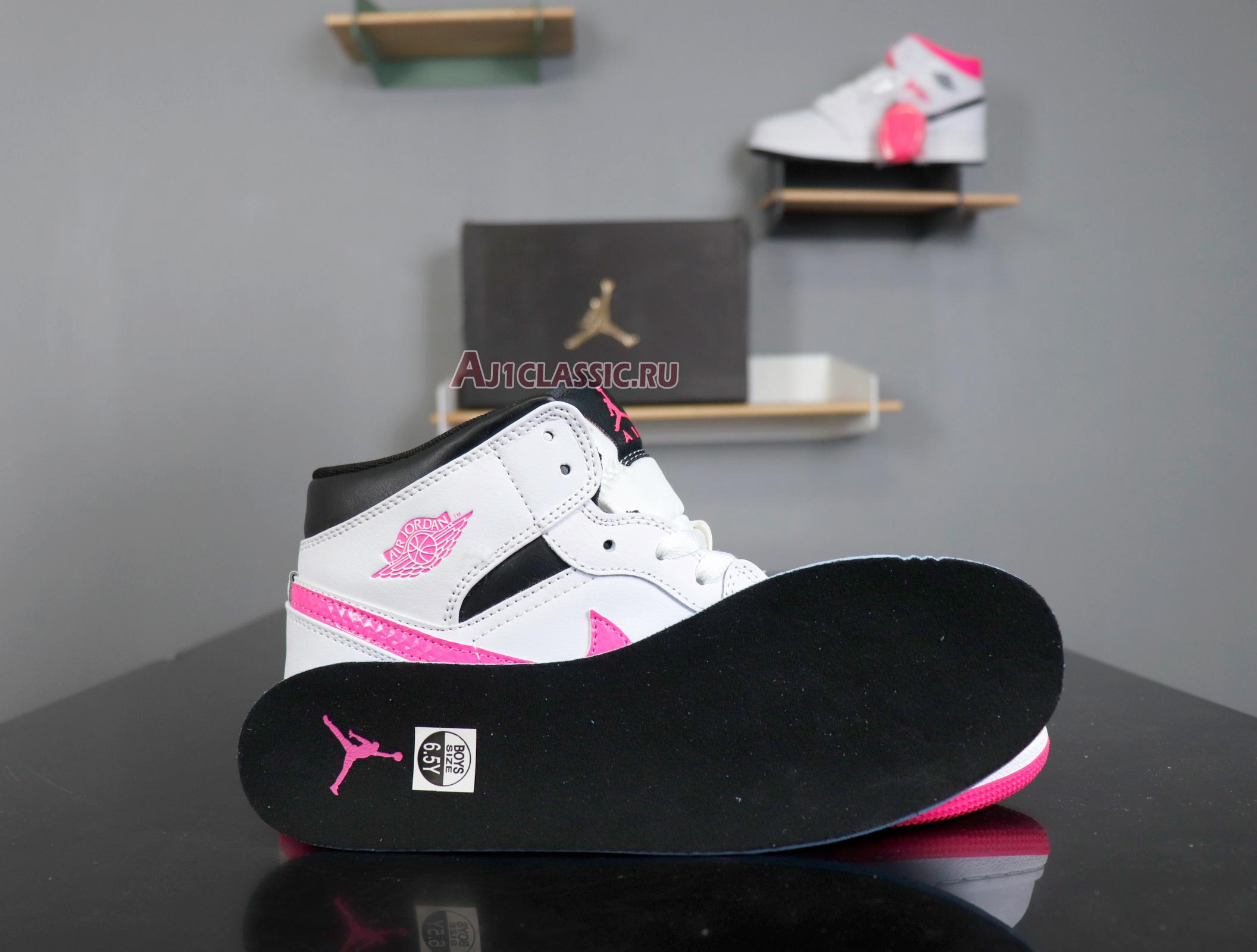 Air Jordan 1 Retro Mid GS "Hyper Pink" 555112-106