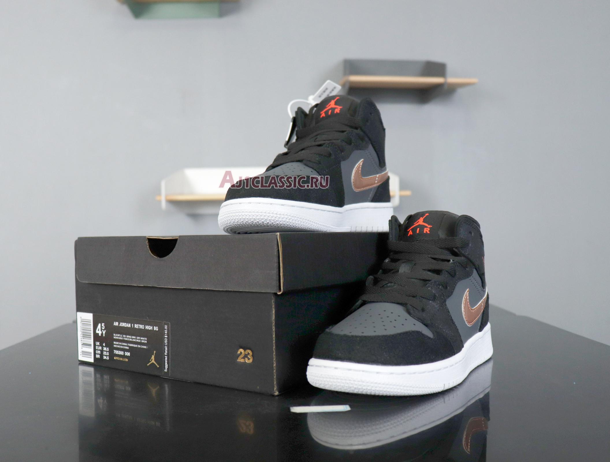 New Air Jordan 1 Retro High "Bronze Medal" 332550-016 Shoes