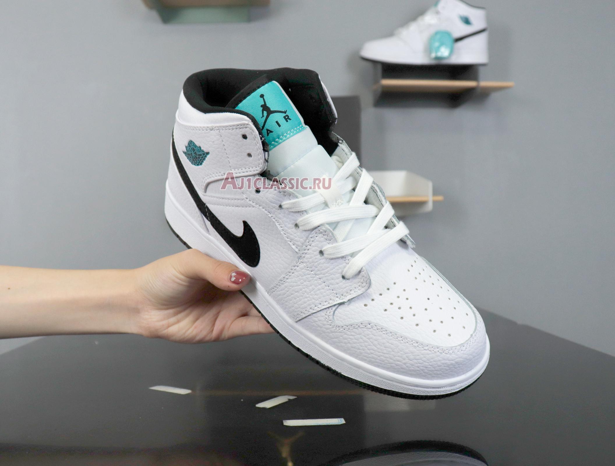 Air Jordan 1 Mid BG "Hyper Jade" 554725-122