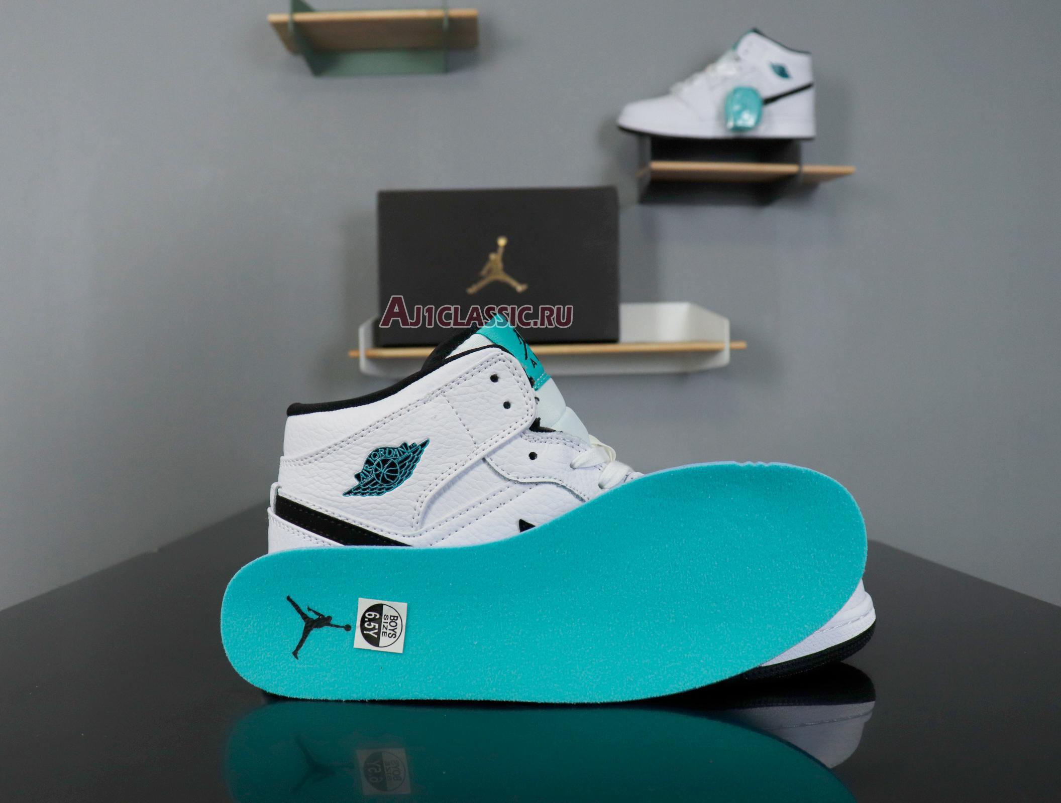 Air Jordan 1 Mid BG "Hyper Jade" 554725-122