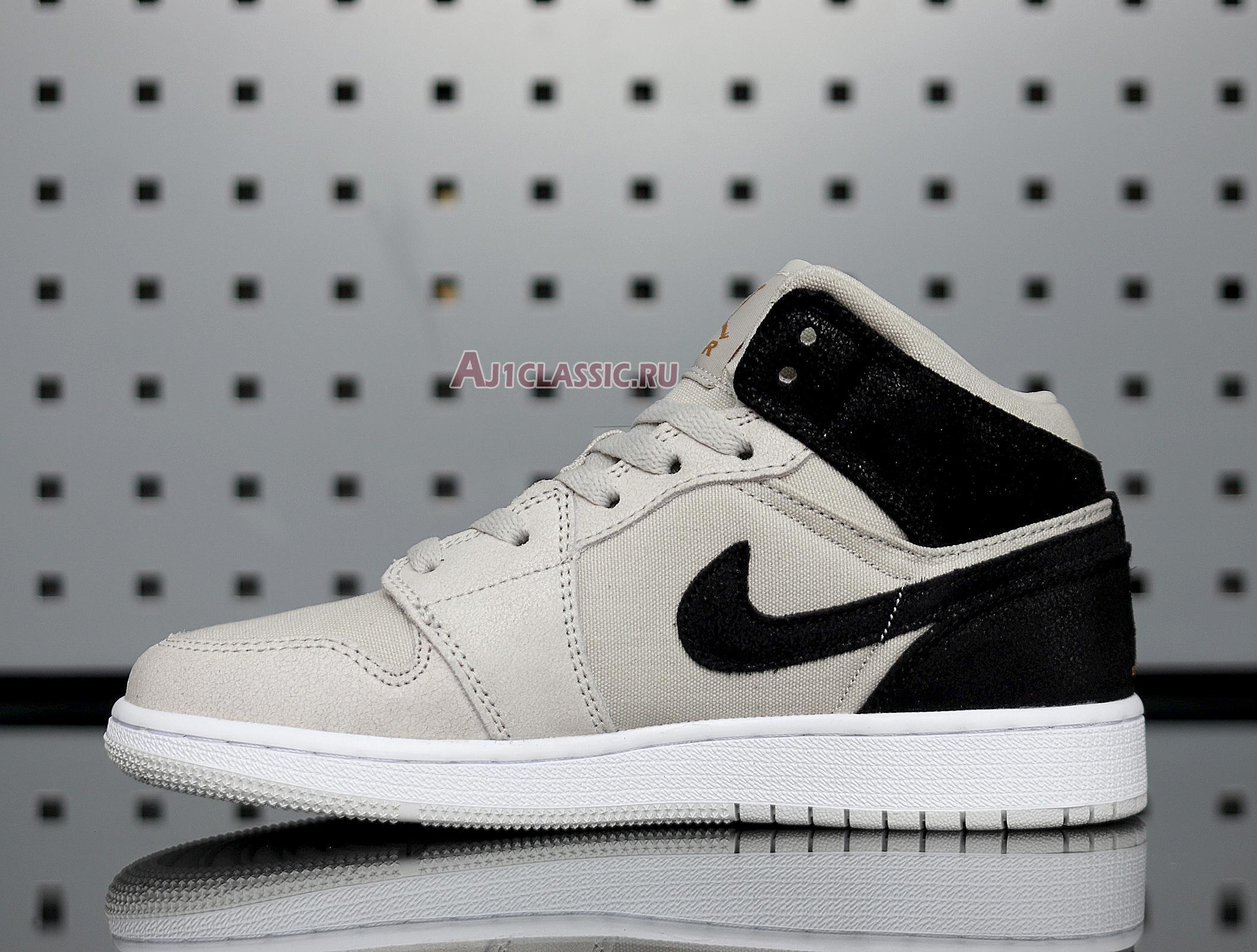 Air Jordan 1 Retro Mid "Light Bone" 554725-023