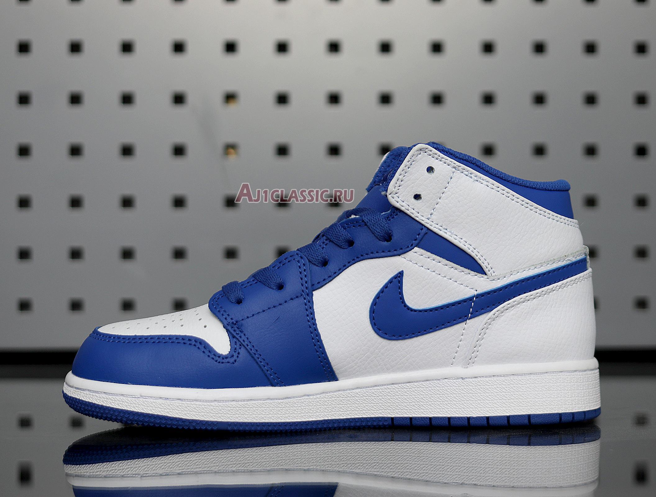 Air Jordan 1 Mid "Hyper Royal" 554724-114