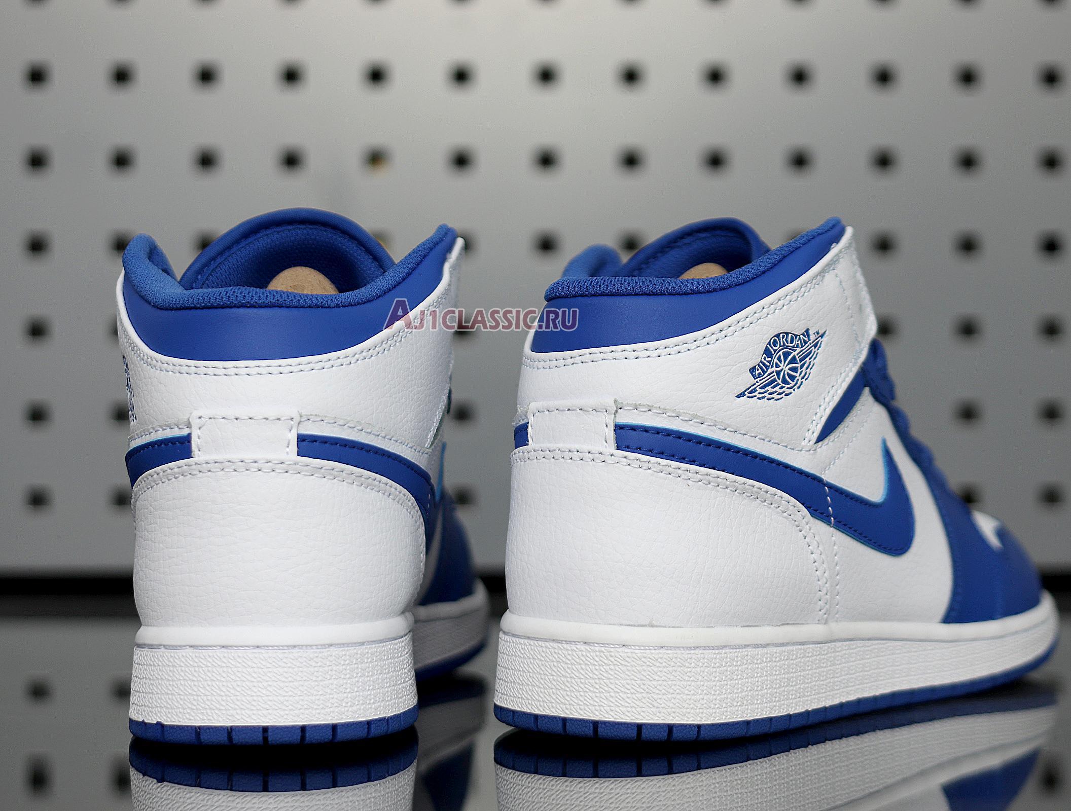 Air Jordan 1 Mid "Hyper Royal" 554724-114