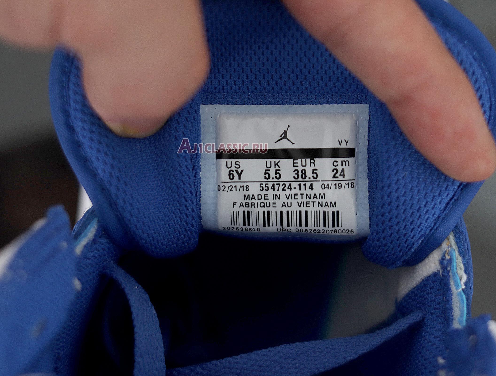 Air Jordan 1 Mid "Hyper Royal" 554724-114