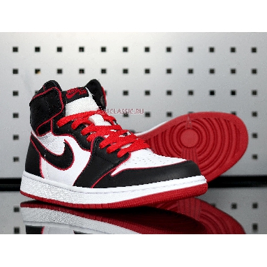 Air Jordan 1 Retro High OG Bloodline 555088-062 Black/Gym Red/White Sneakers