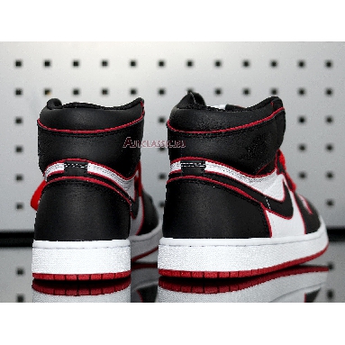 Air Jordan 1 Retro High OG Bloodline 555088-062 Black/Gym Red/White Mens Womens Shoes