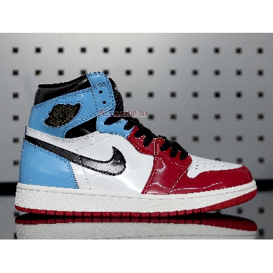 Air Jordan 1 Retro High OG Fearless CK5666-100 White/University Blue-Varsity Red-Black Sneakers