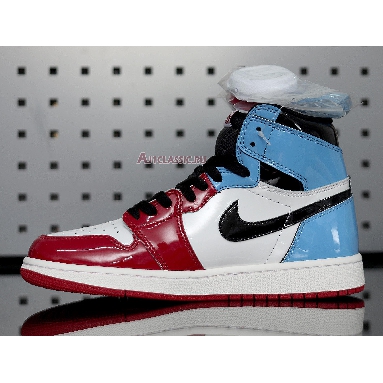 Air Jordan 1 Retro High OG Fearless CK5666-100 White/University Blue-Varsity Red-Black Sneakers