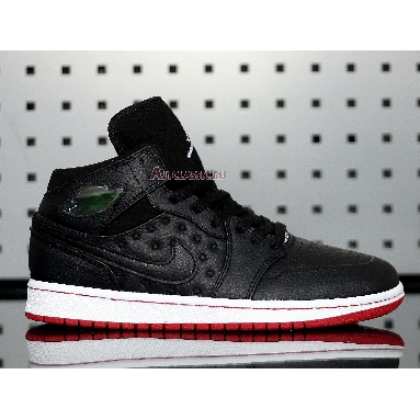 Air Jordan 1 Retro 97 Gym Red 555069-001 Black/White-Gym Red Mens Womens Shoes