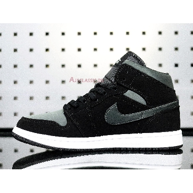 Air Jordan 1 Mid SE Nylon Black Grey 852542-012 Black/Grey Sneakers