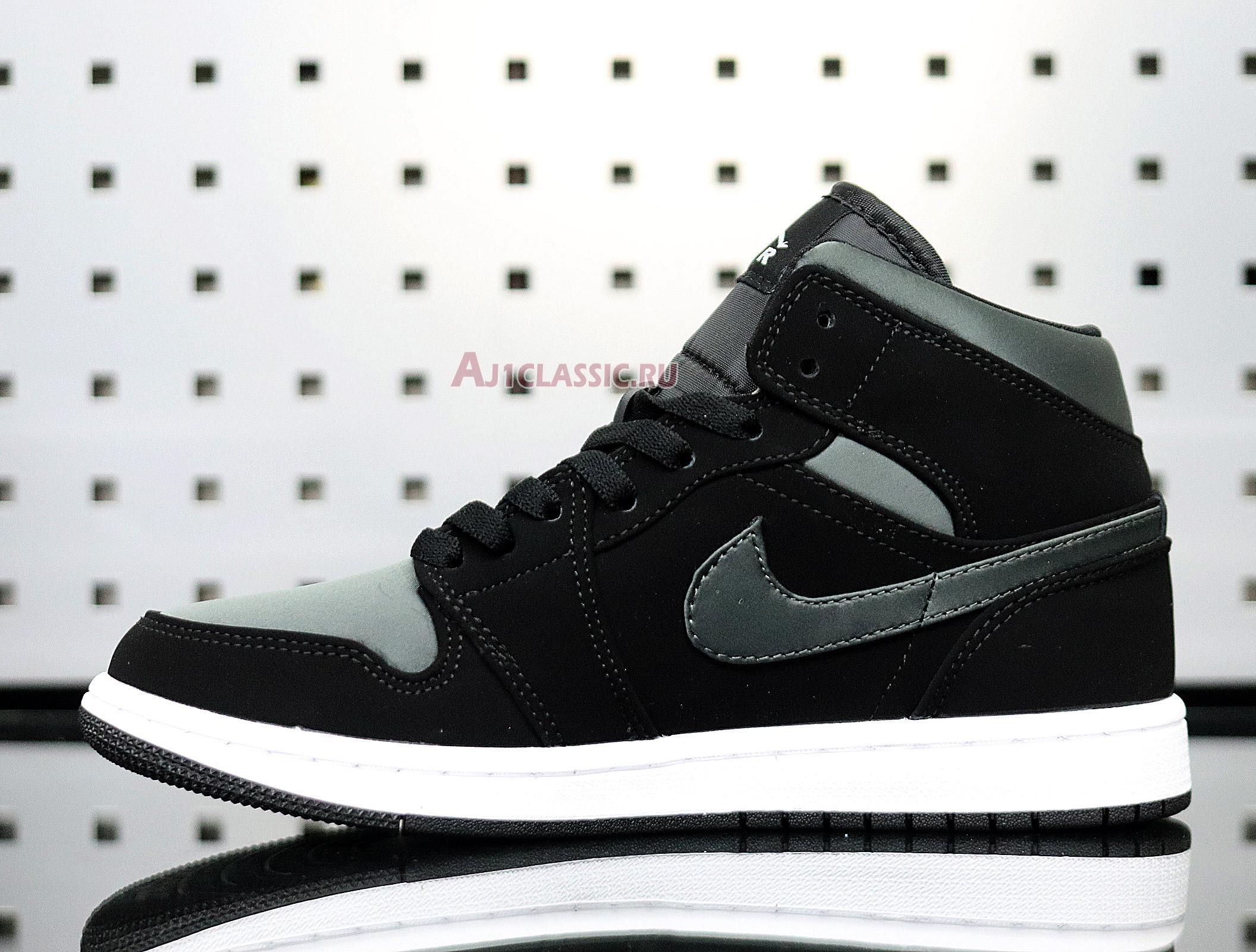 Air Jordan 1 Mid SE Nylon "Black Grey" 852542-012