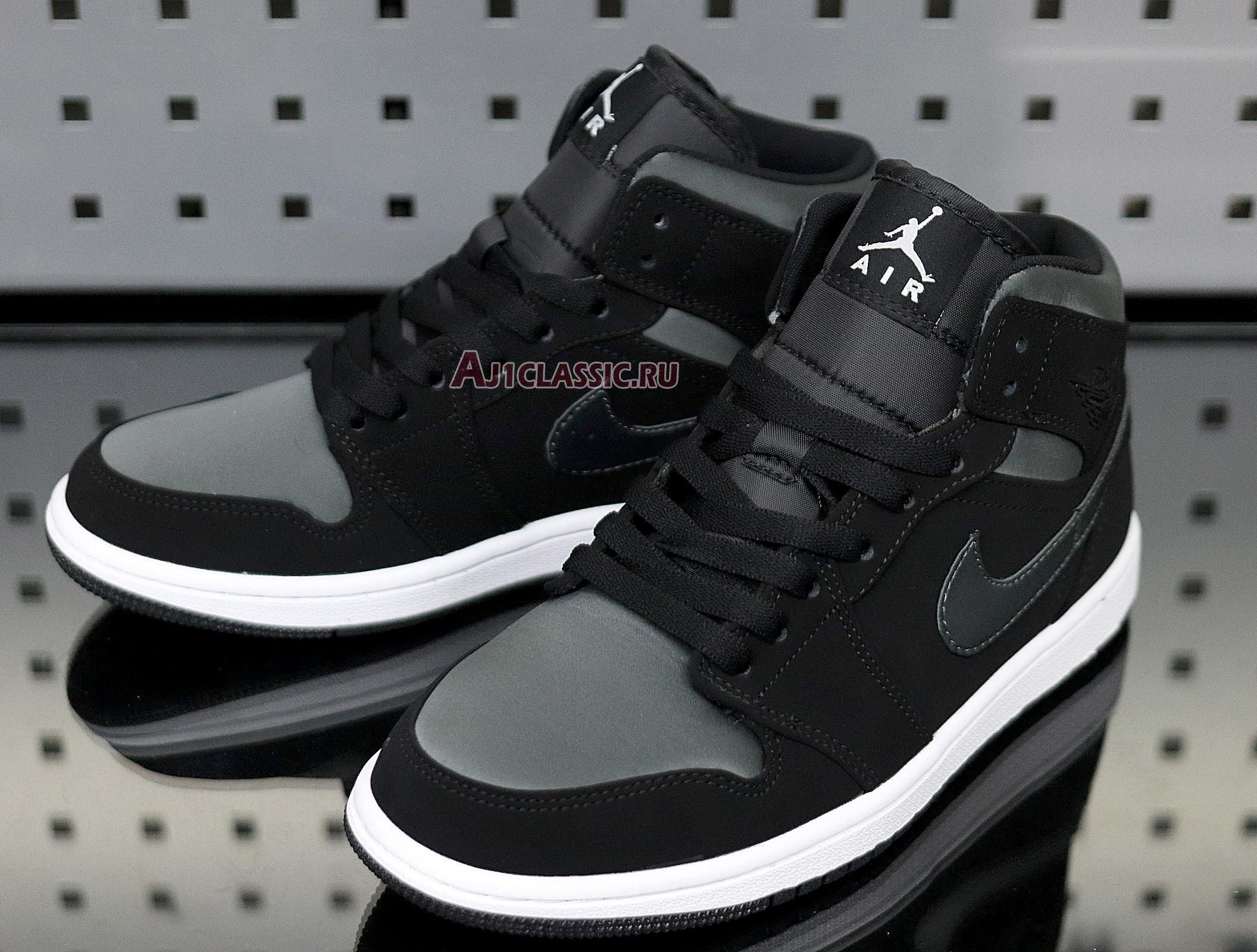 Air Jordan 1 Mid SE Nylon "Black Grey" 852542-012