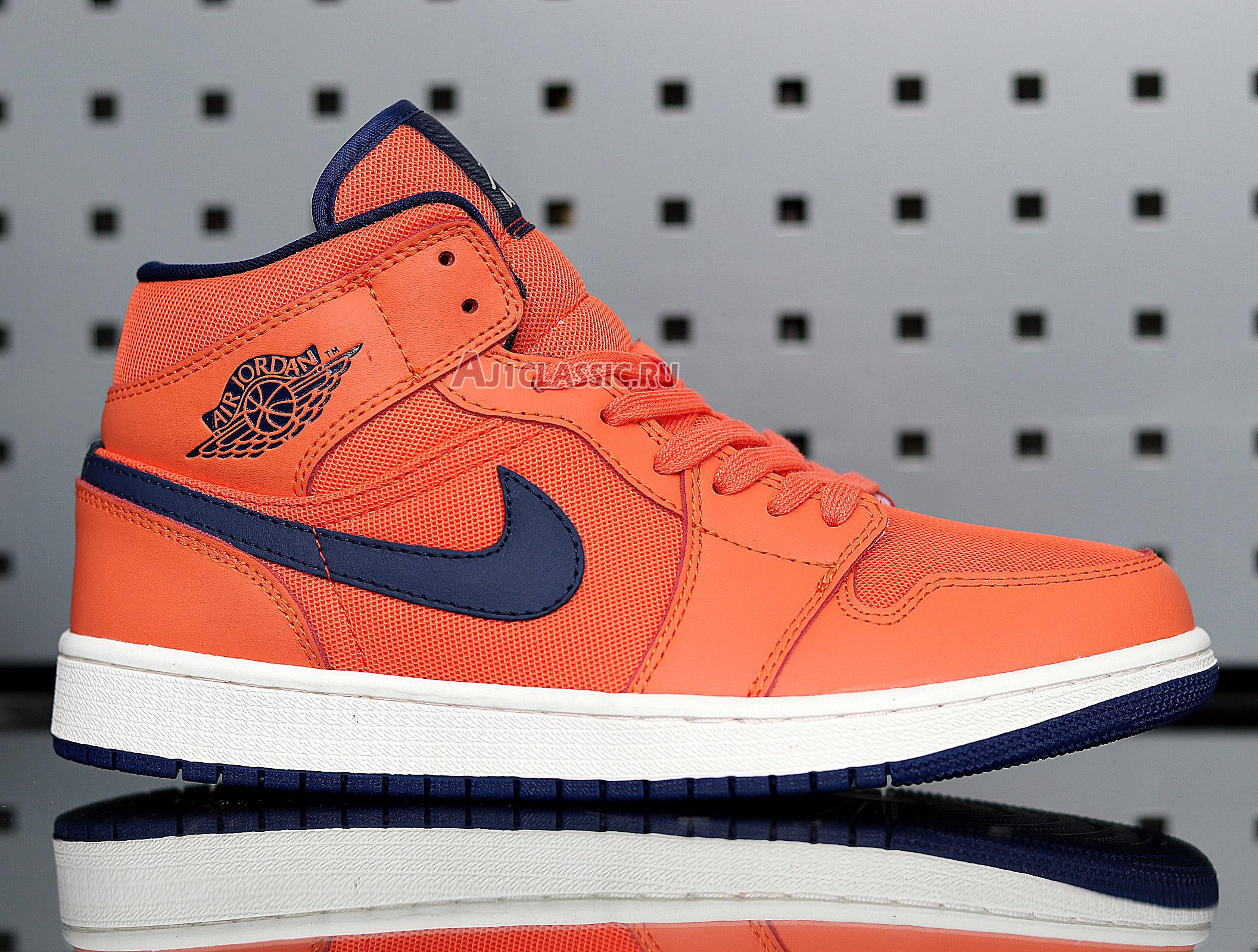 New Air Jordan 1 Mid "Turf Orange" CD7240-804 Shoes