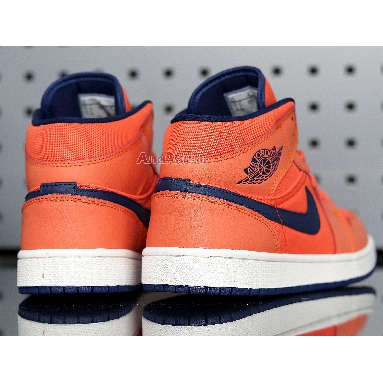 Air Jordan 1 Mid Turf Orange CD7240-804 Turf Orange/Blue Void Sneakers