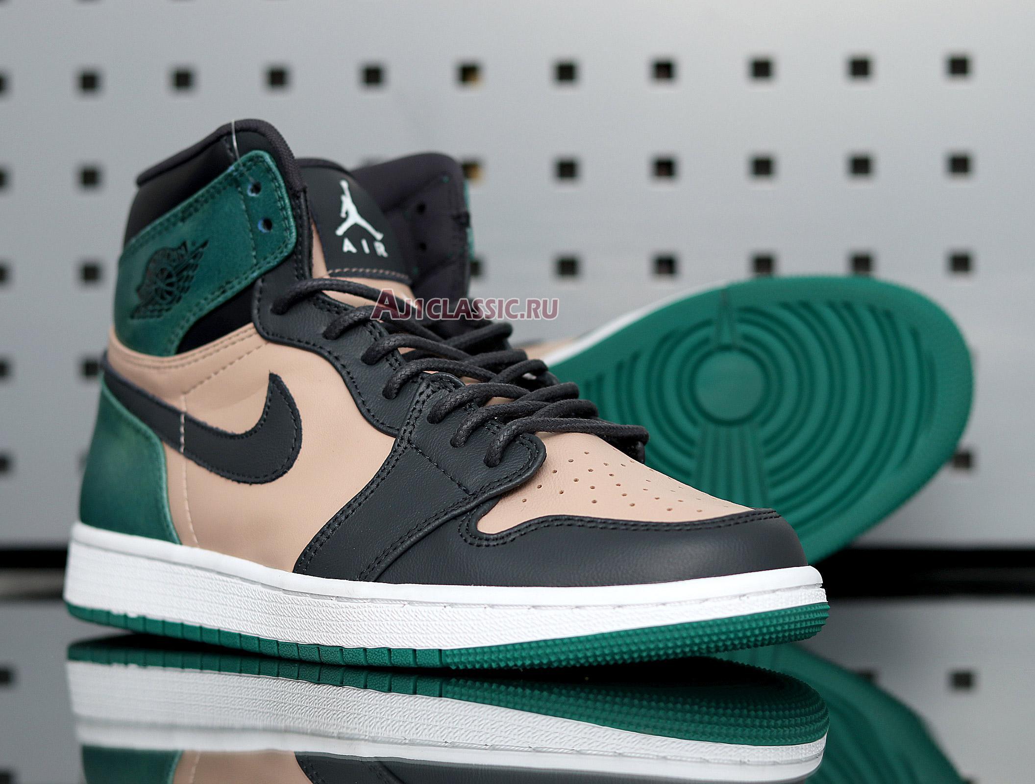 New Air Jordan 1 High Premium "Mystic Green" AH7389-203 Shoes