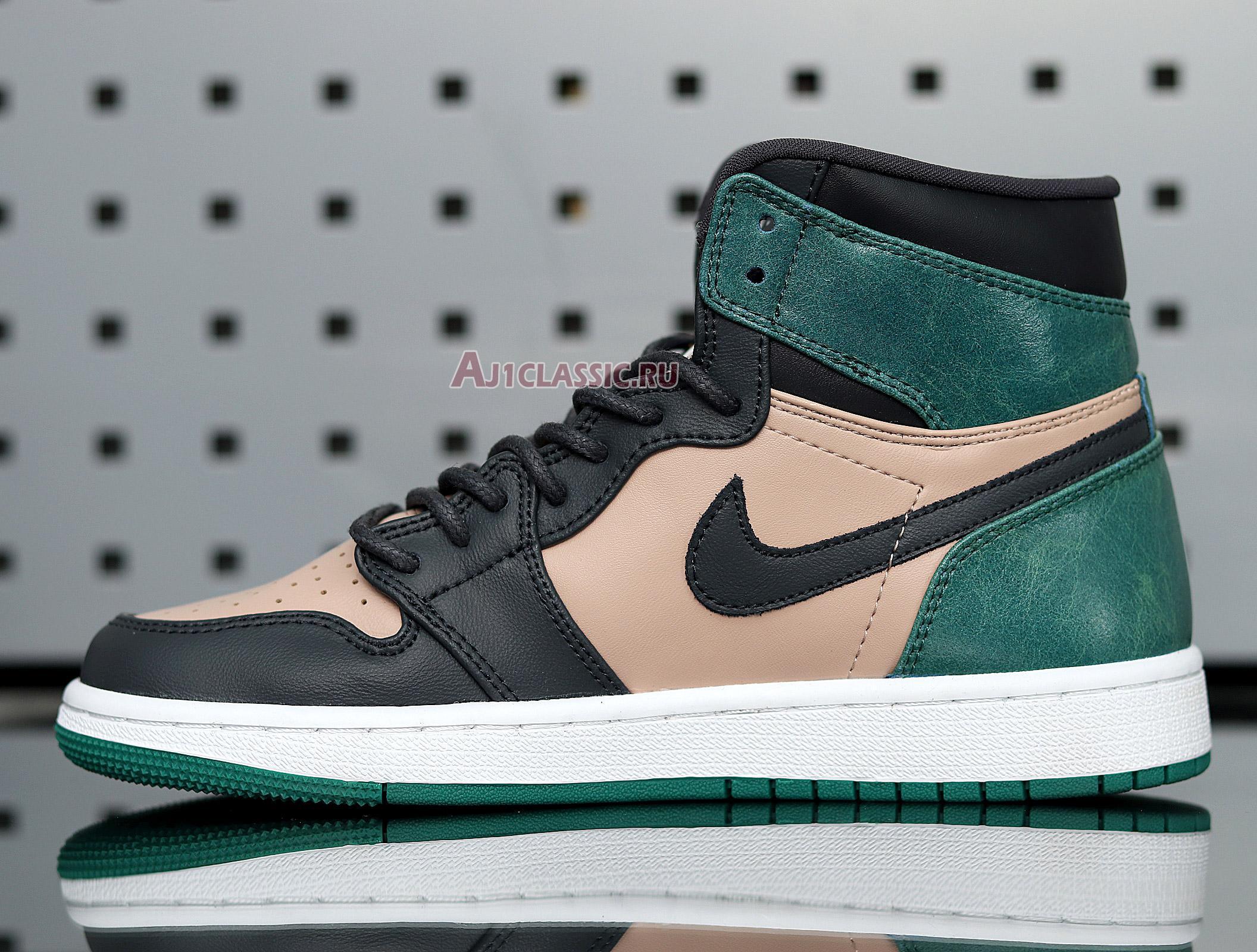 New Air Jordan 1 High Premium "Mystic Green" AH7389-203 Shoes