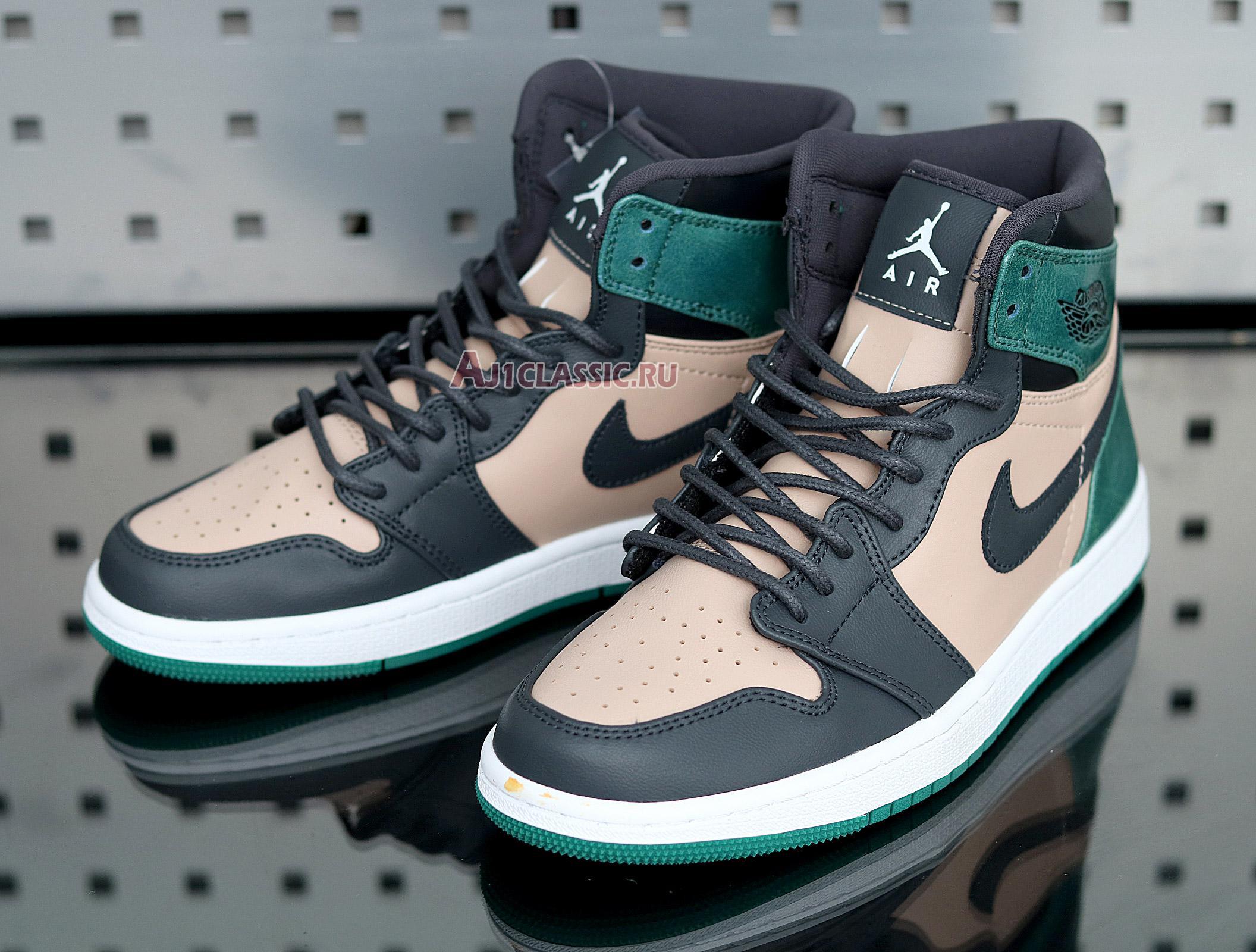 New Air Jordan 1 High Premium "Mystic Green" AH7389-203 Shoes