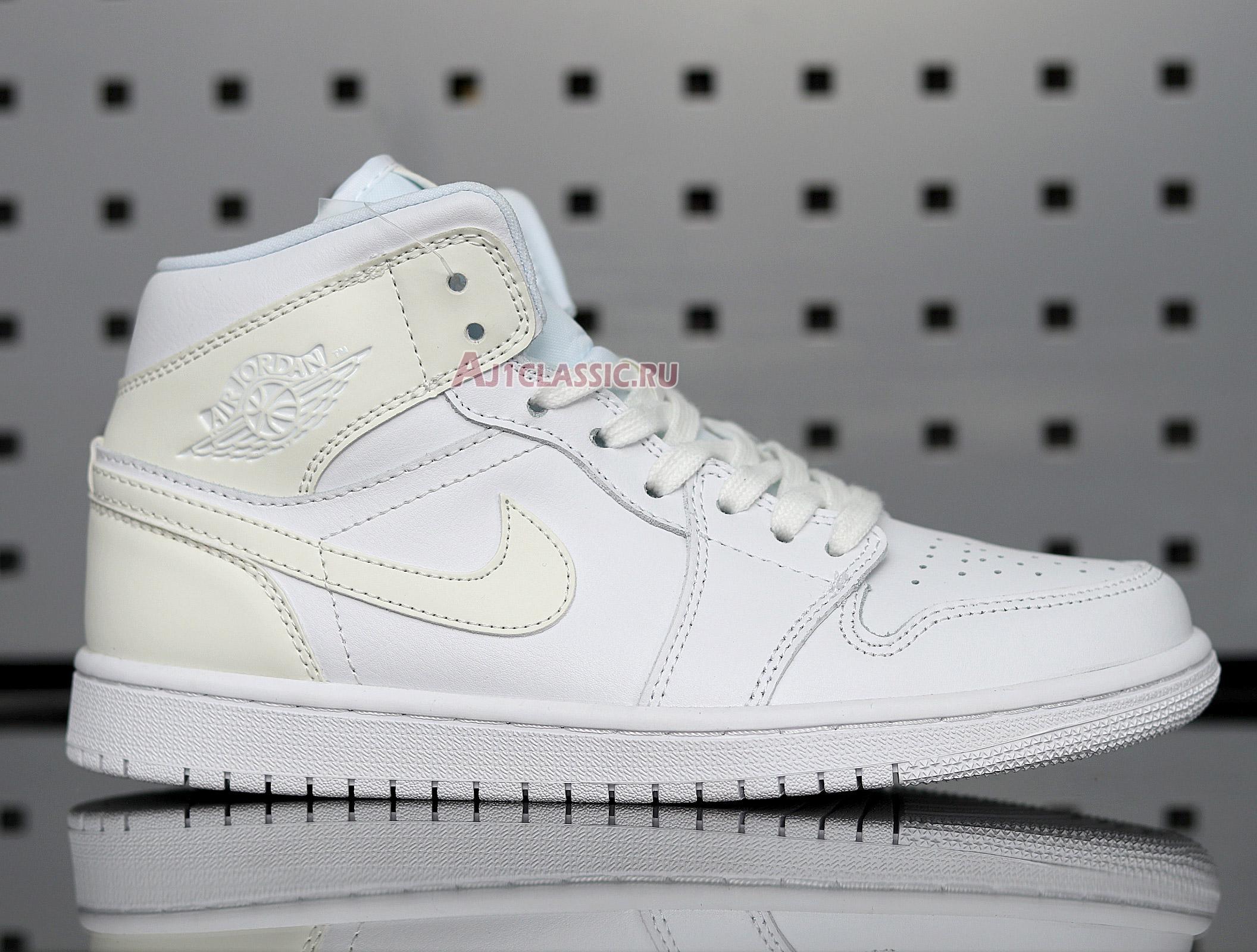 New Air Jordan 1 Mid "White Ivory" BQ6472-112 Shoes