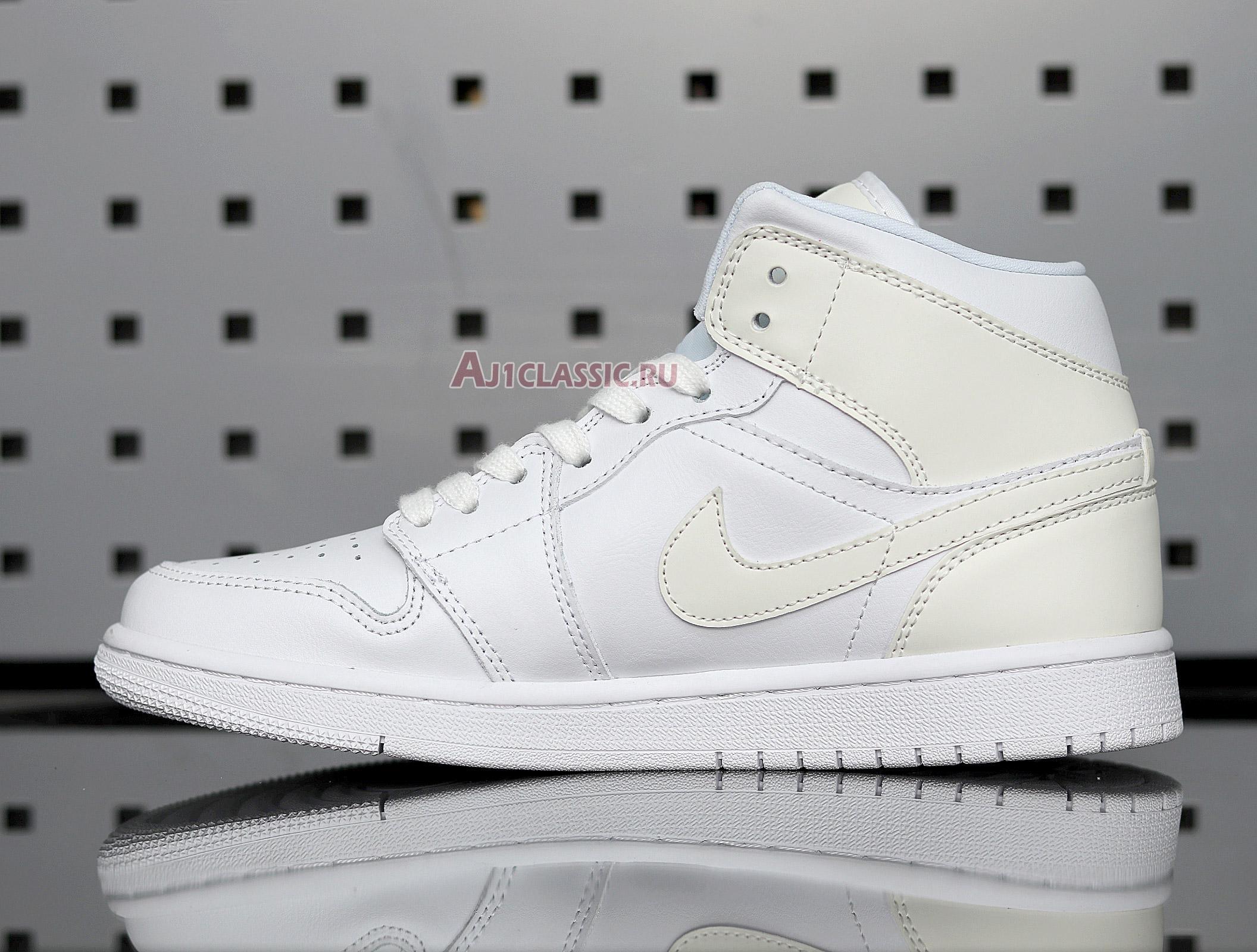 Air Jordan 1 Mid "White Ivory" BQ6472-112