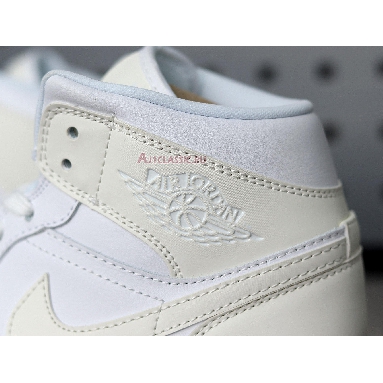 Air Jordan 1 Mid White Ivory BQ6472-112 White/White/White Sneakers