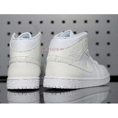 Air Jordan 1 Mid White Ivory BQ6472-112 White/White/White Sneakers