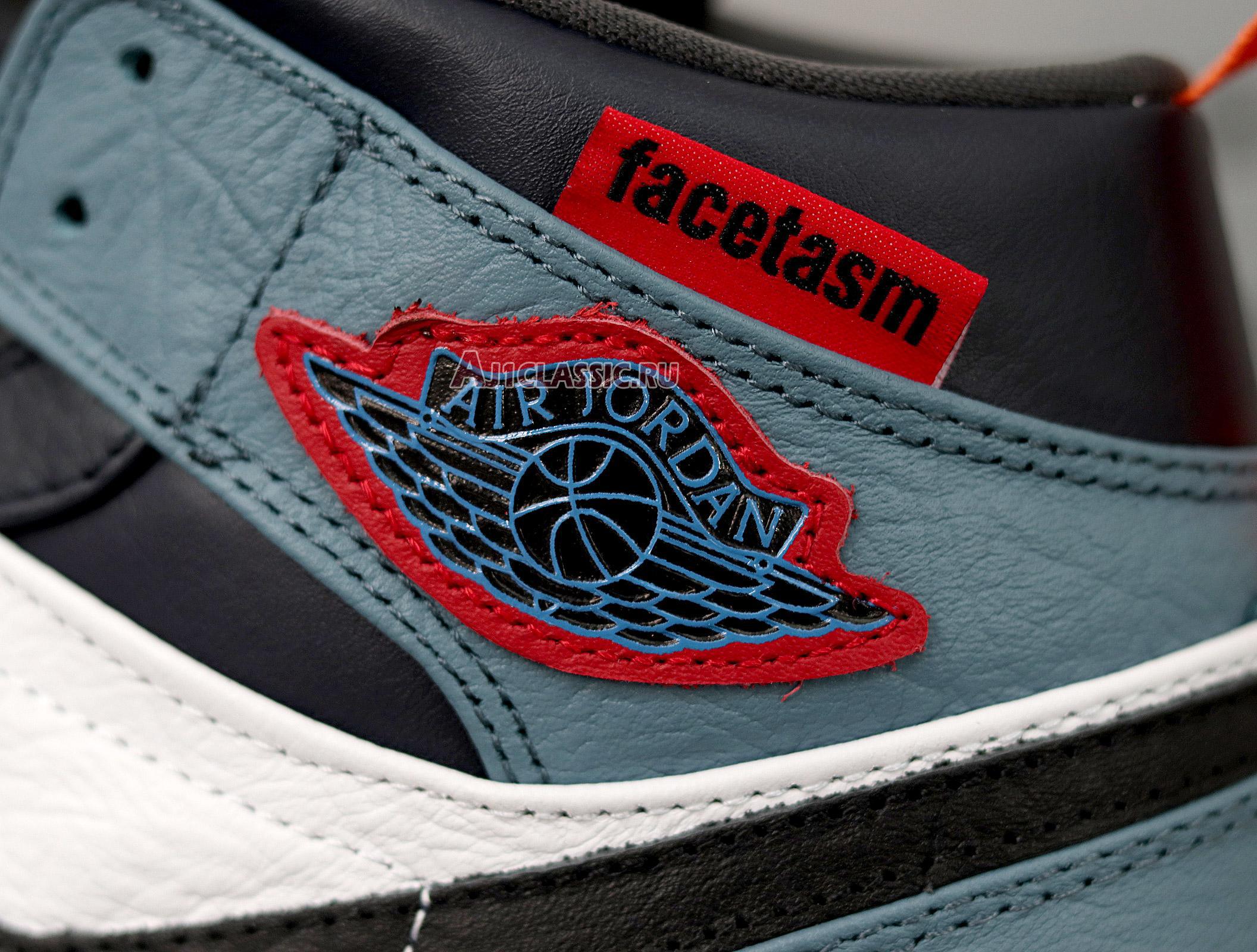 New Facetasm x Air Jordan 1 Mid "Fearless" CU2802-100 Shoes