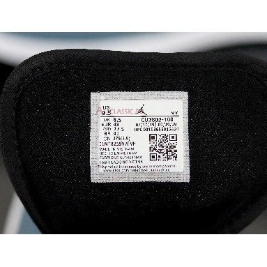 Facetasm x Air Jordan 1 Mid Fearless CU2802-100 White/Teal/Black/Red Sneakers