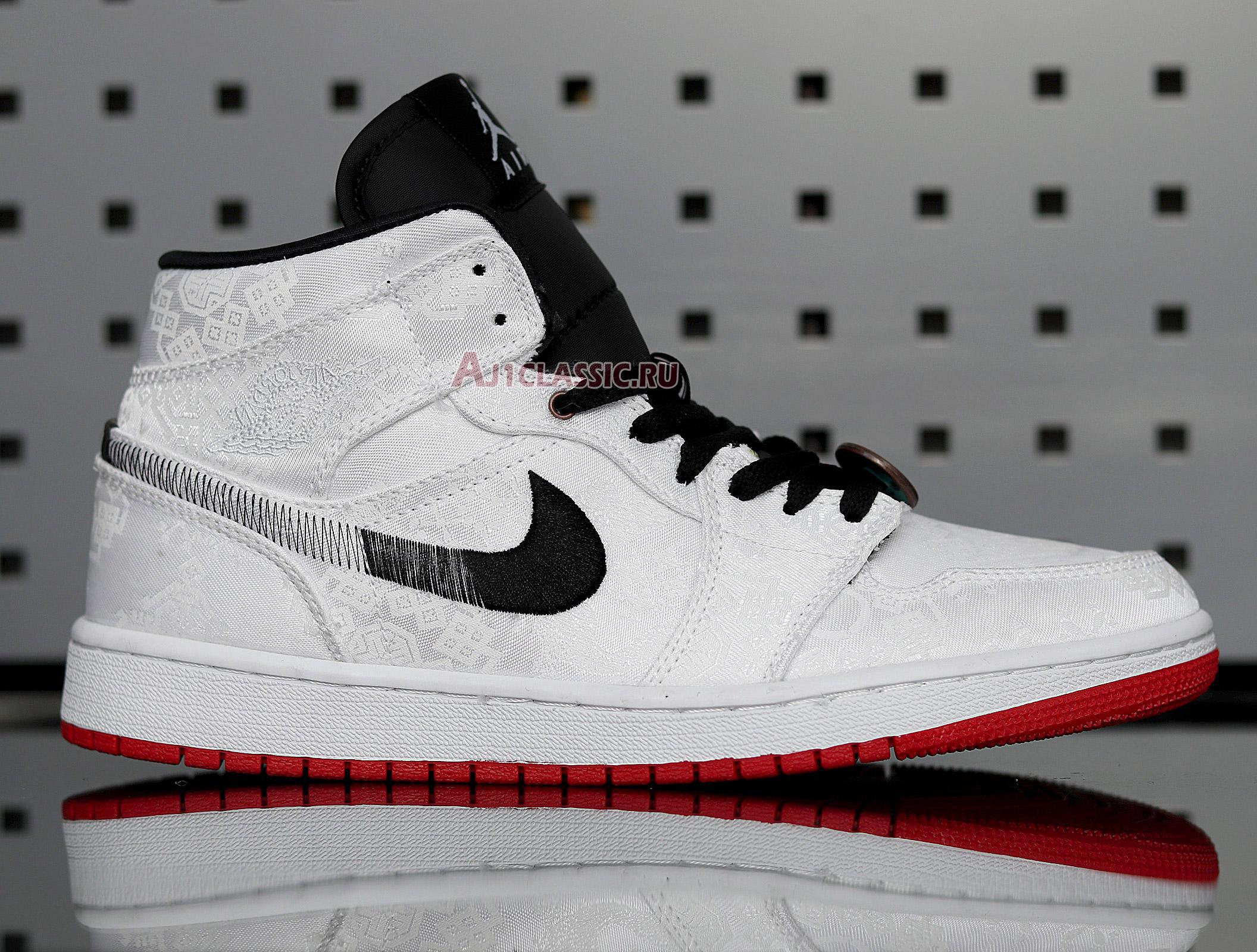 New CLOT x Air Jordan 1 Mid "Fearless" CU2804-100 Shoes