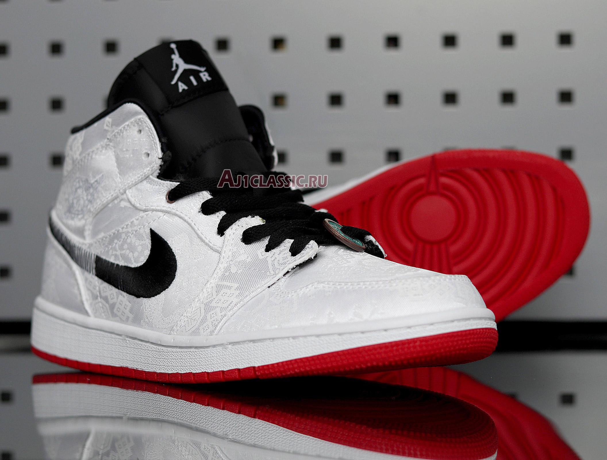 New CLOT x Air Jordan 1 Mid "Fearless" CU2804-100 Shoes