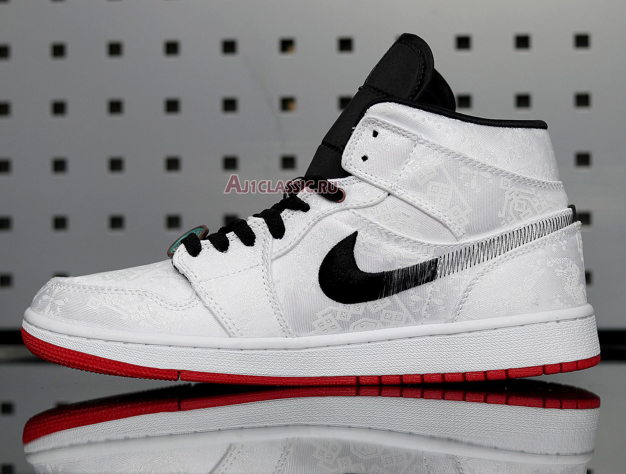 New CLOT x Air Jordan 1 Mid "Fearless" CU2804-100 Shoes