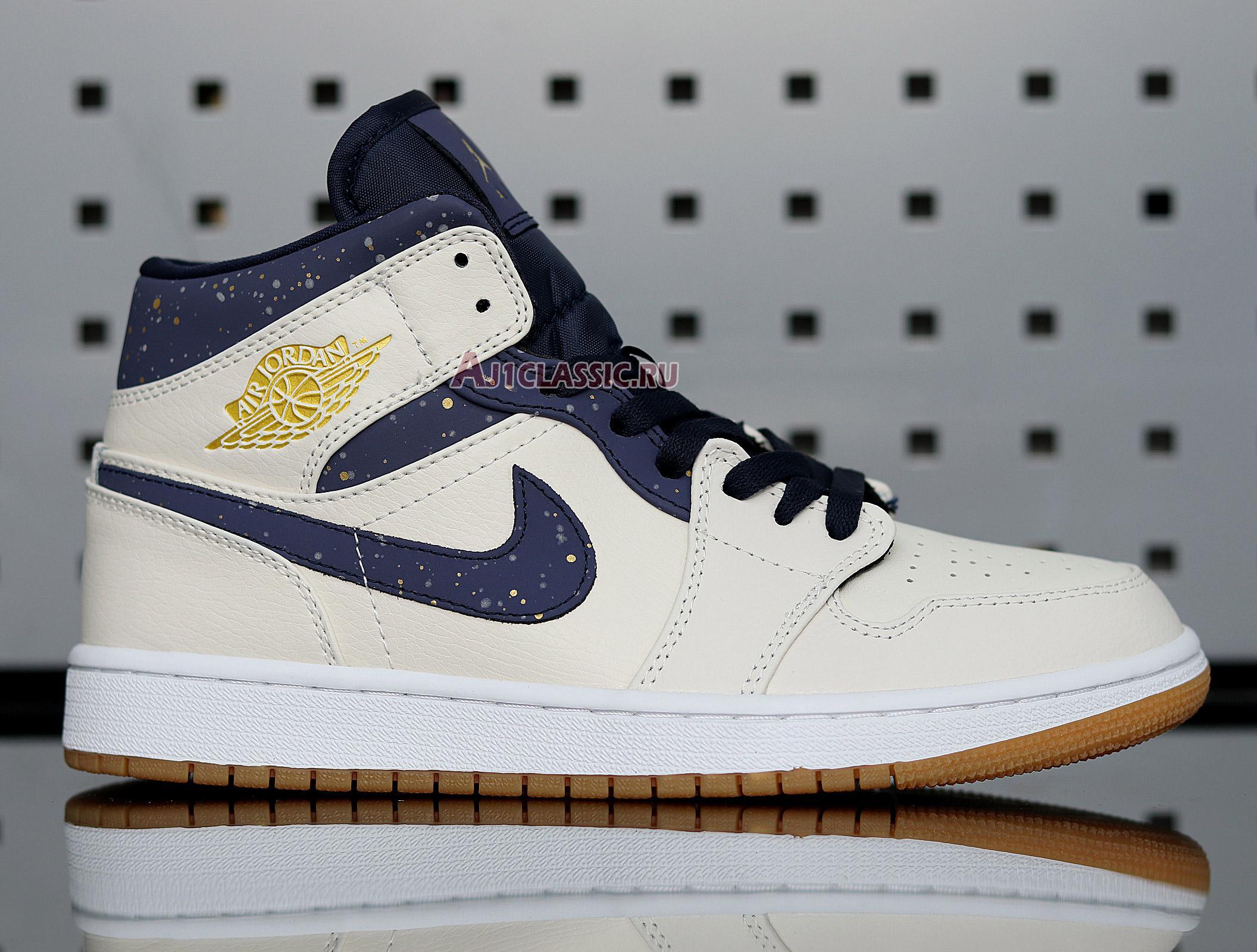 New Air Jordan 1 Mid "Jeter" AH6342-104 Shoes