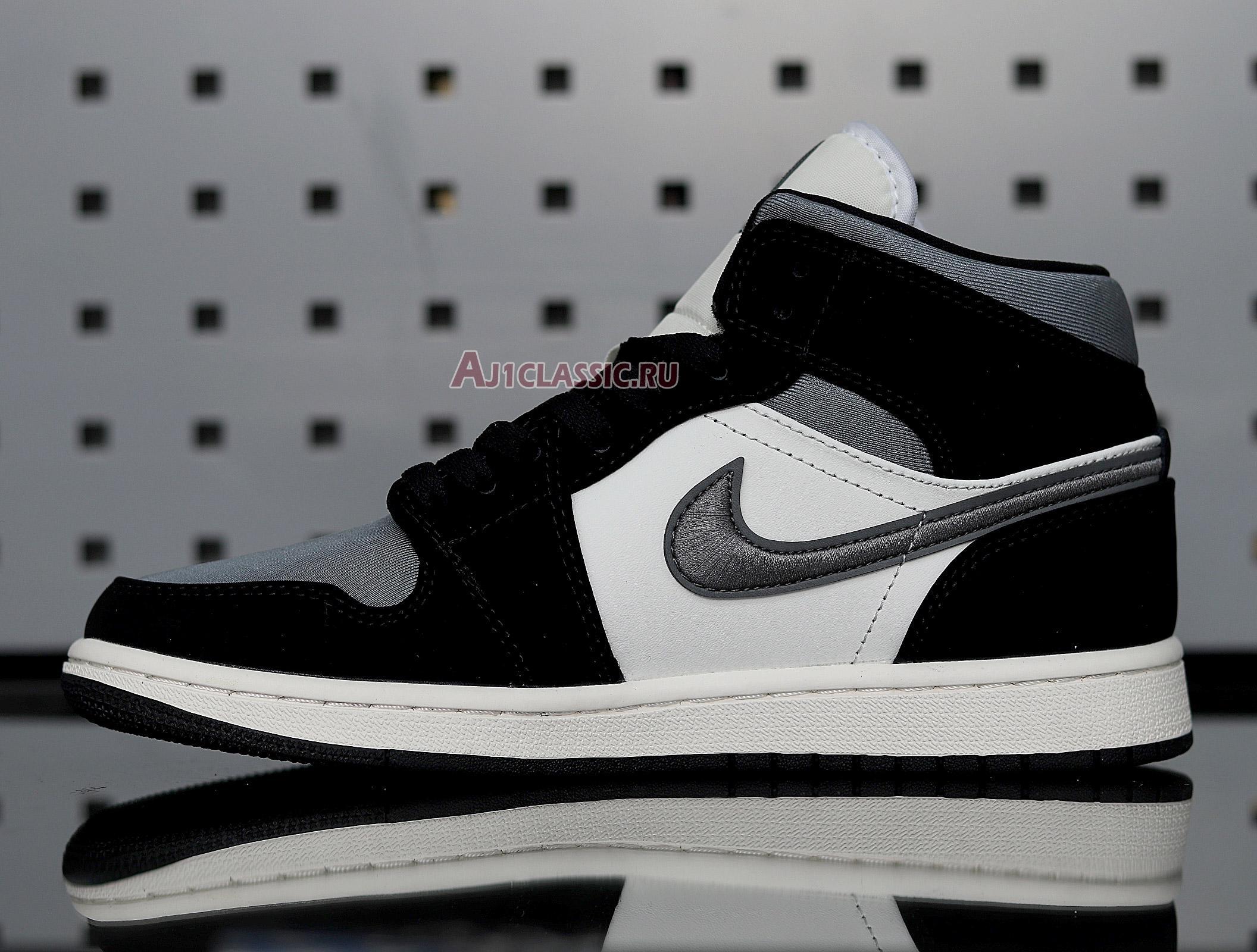 Air Jordan 1 Mid SE "Satin Smoke Grey" 852542-011